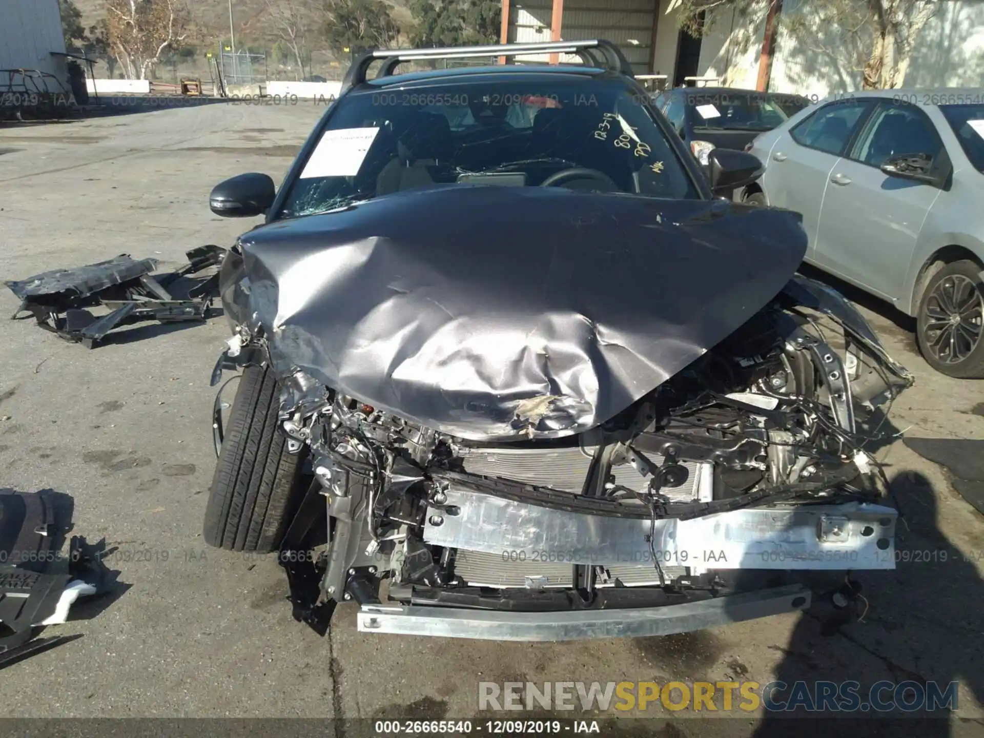 6 Photograph of a damaged car JTNKHMBX4K1048001 TOYOTA C-HR 2019