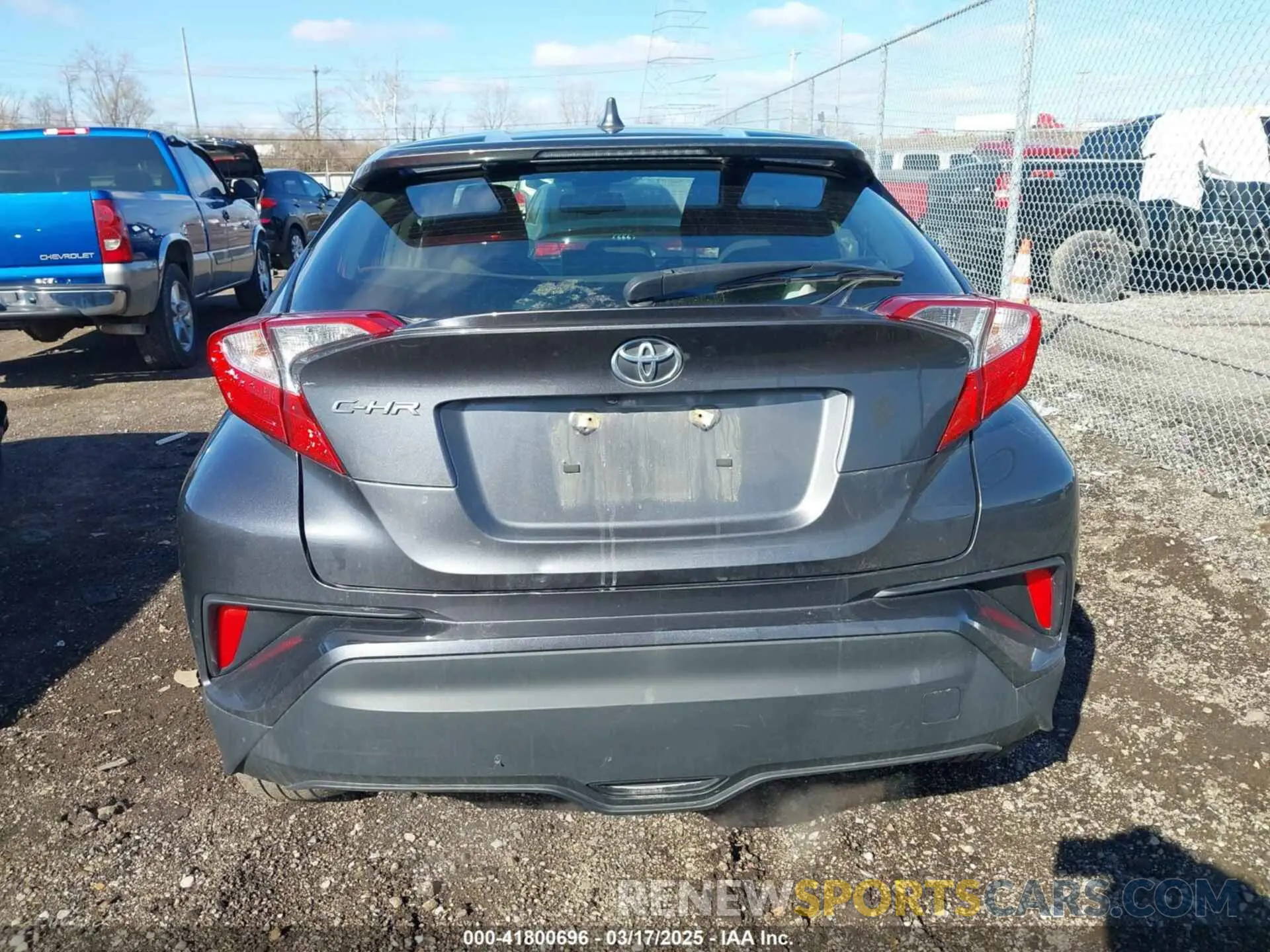 16 Photograph of a damaged car JTNKHMBX4K1048614 TOYOTA C-HR 2019