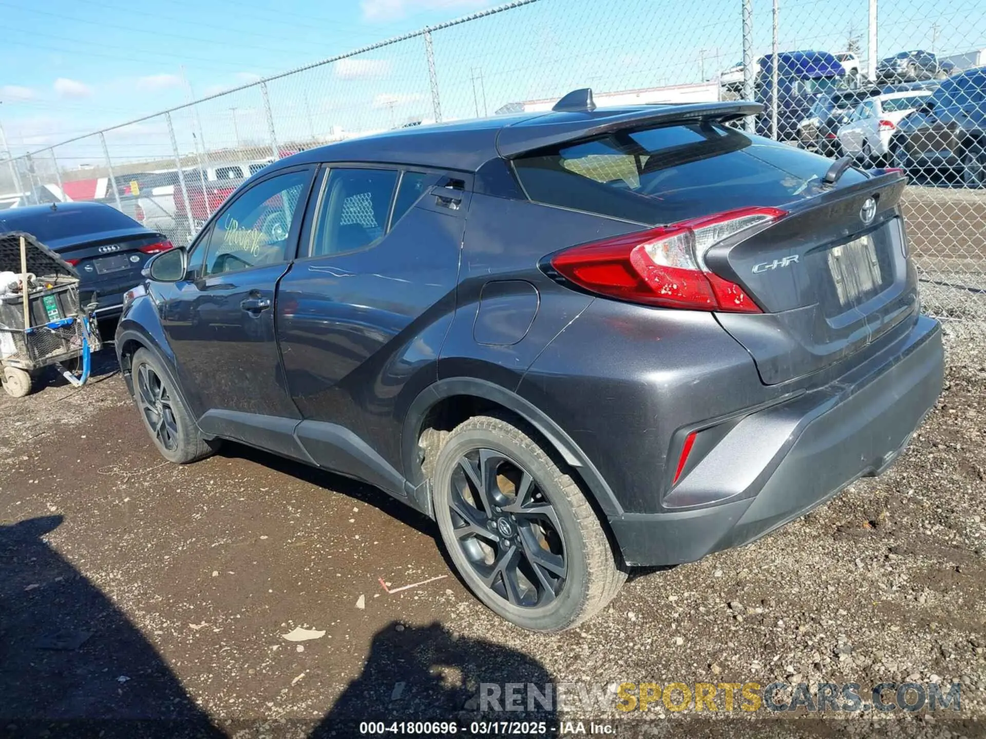 3 Photograph of a damaged car JTNKHMBX4K1048614 TOYOTA C-HR 2019