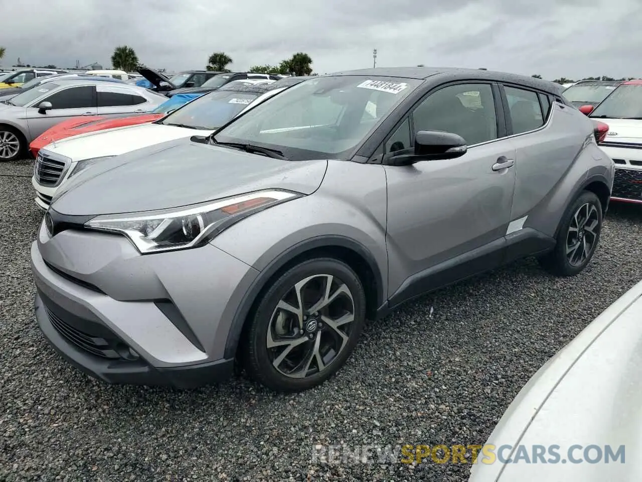 1 Photograph of a damaged car JTNKHMBX4K1050735 TOYOTA C-HR 2019