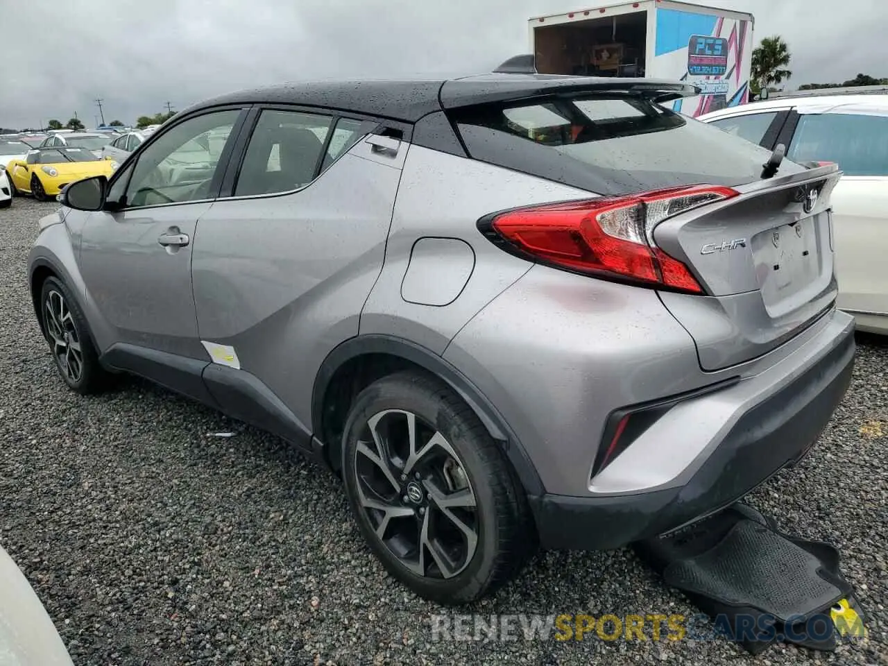 2 Photograph of a damaged car JTNKHMBX4K1050735 TOYOTA C-HR 2019