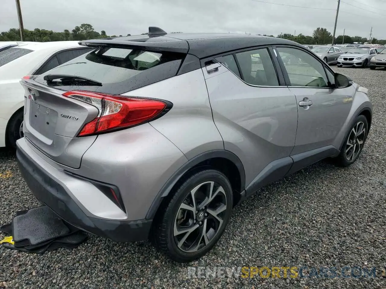 3 Photograph of a damaged car JTNKHMBX4K1050735 TOYOTA C-HR 2019
