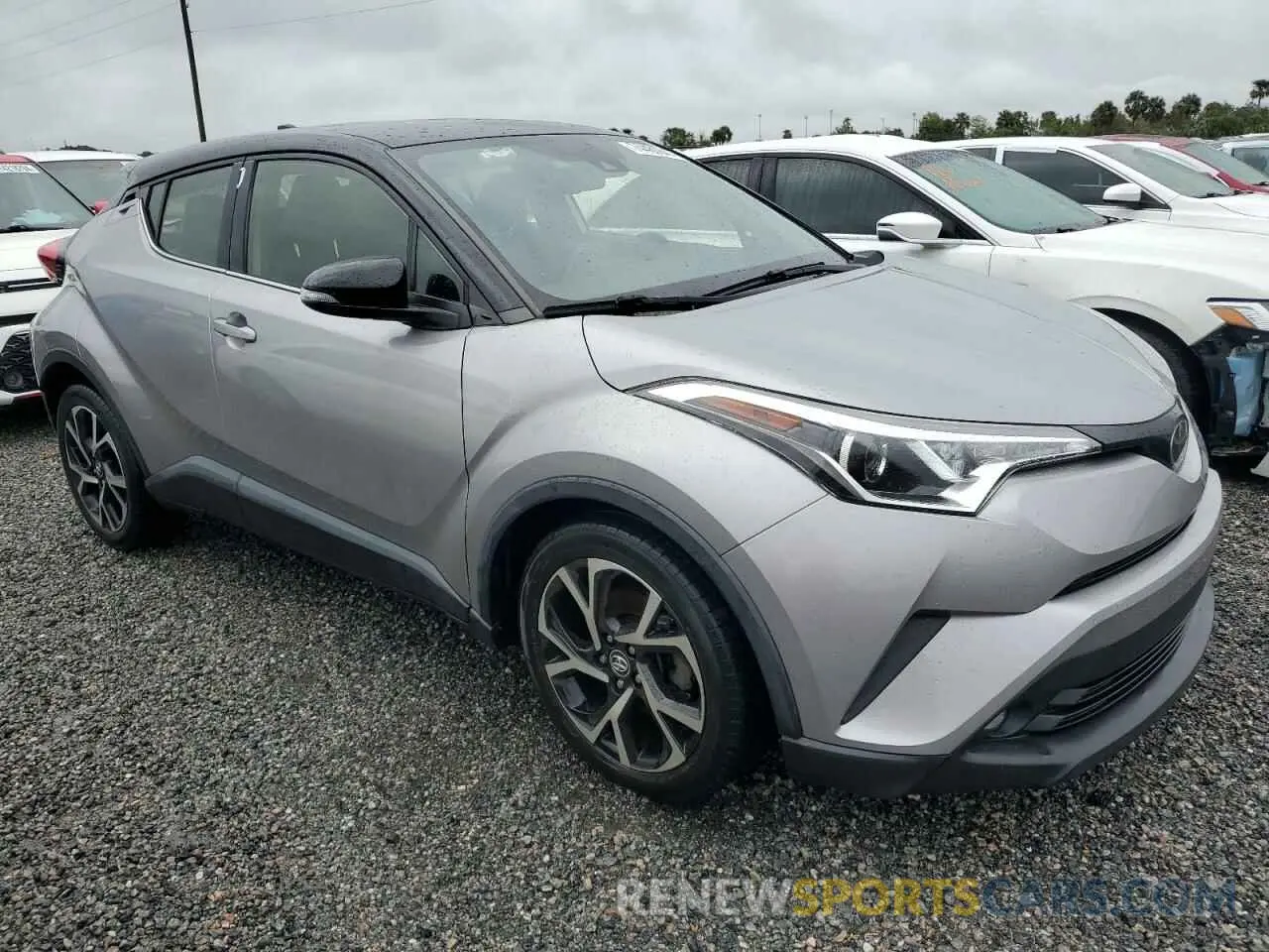 4 Photograph of a damaged car JTNKHMBX4K1050735 TOYOTA C-HR 2019