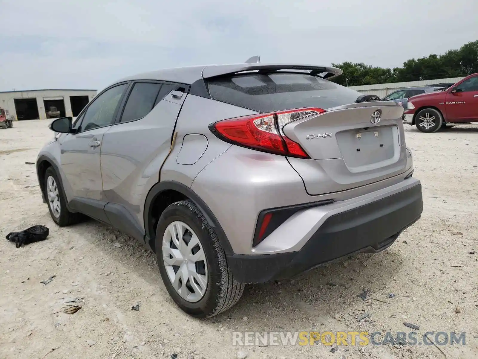 3 Photograph of a damaged car JTNKHMBX4K1050783 TOYOTA C-HR 2019