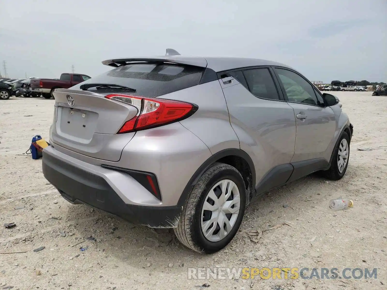 4 Photograph of a damaged car JTNKHMBX4K1050783 TOYOTA C-HR 2019