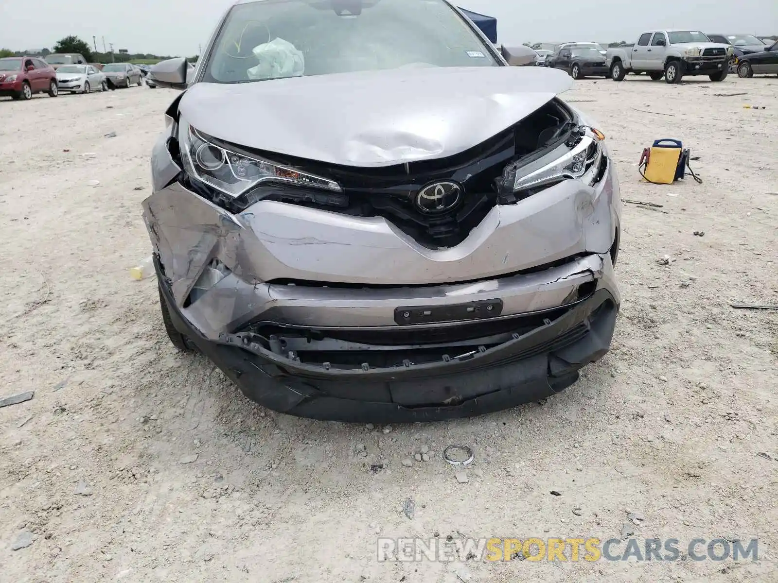 9 Photograph of a damaged car JTNKHMBX4K1050783 TOYOTA C-HR 2019