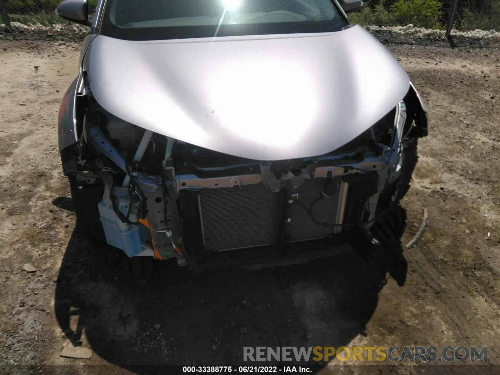 6 Photograph of a damaged car JTNKHMBX4K1052159 TOYOTA C-HR 2019