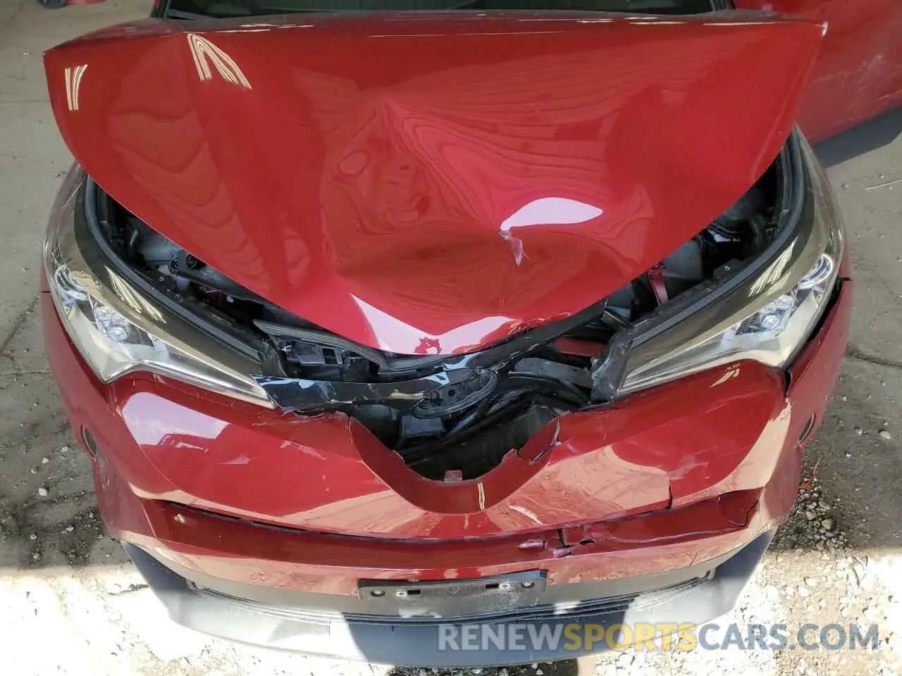 12 Photograph of a damaged car JTNKHMBX4K1053263 TOYOTA C-HR 2019