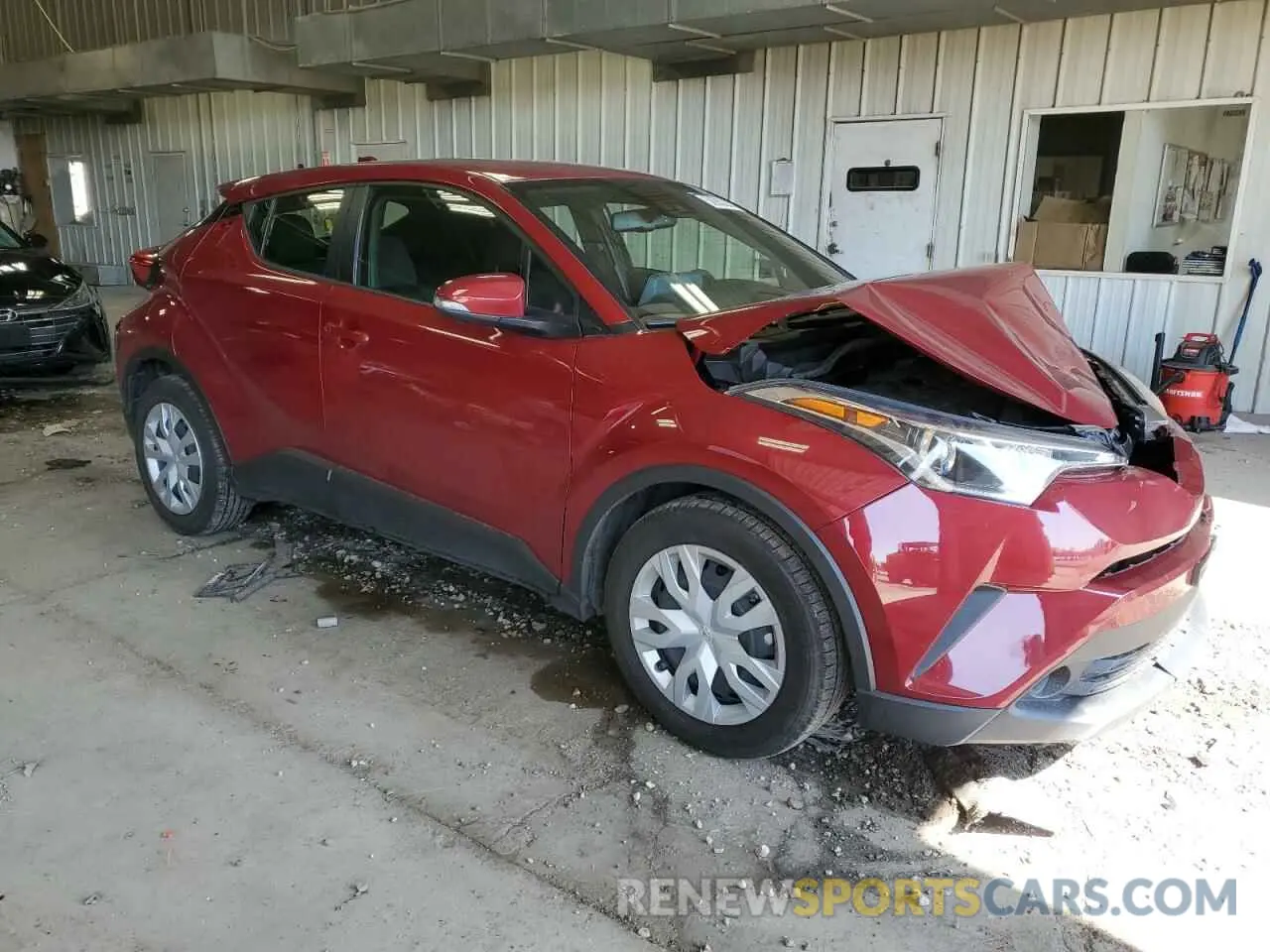 4 Photograph of a damaged car JTNKHMBX4K1053263 TOYOTA C-HR 2019