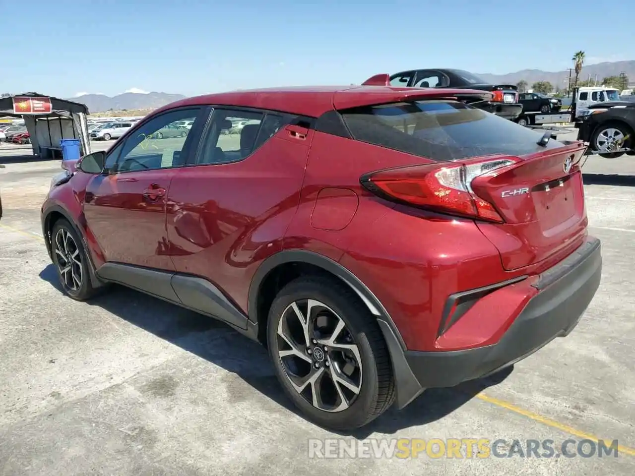 3 Photograph of a damaged car JTNKHMBX4K1053506 TOYOTA C-HR 2019