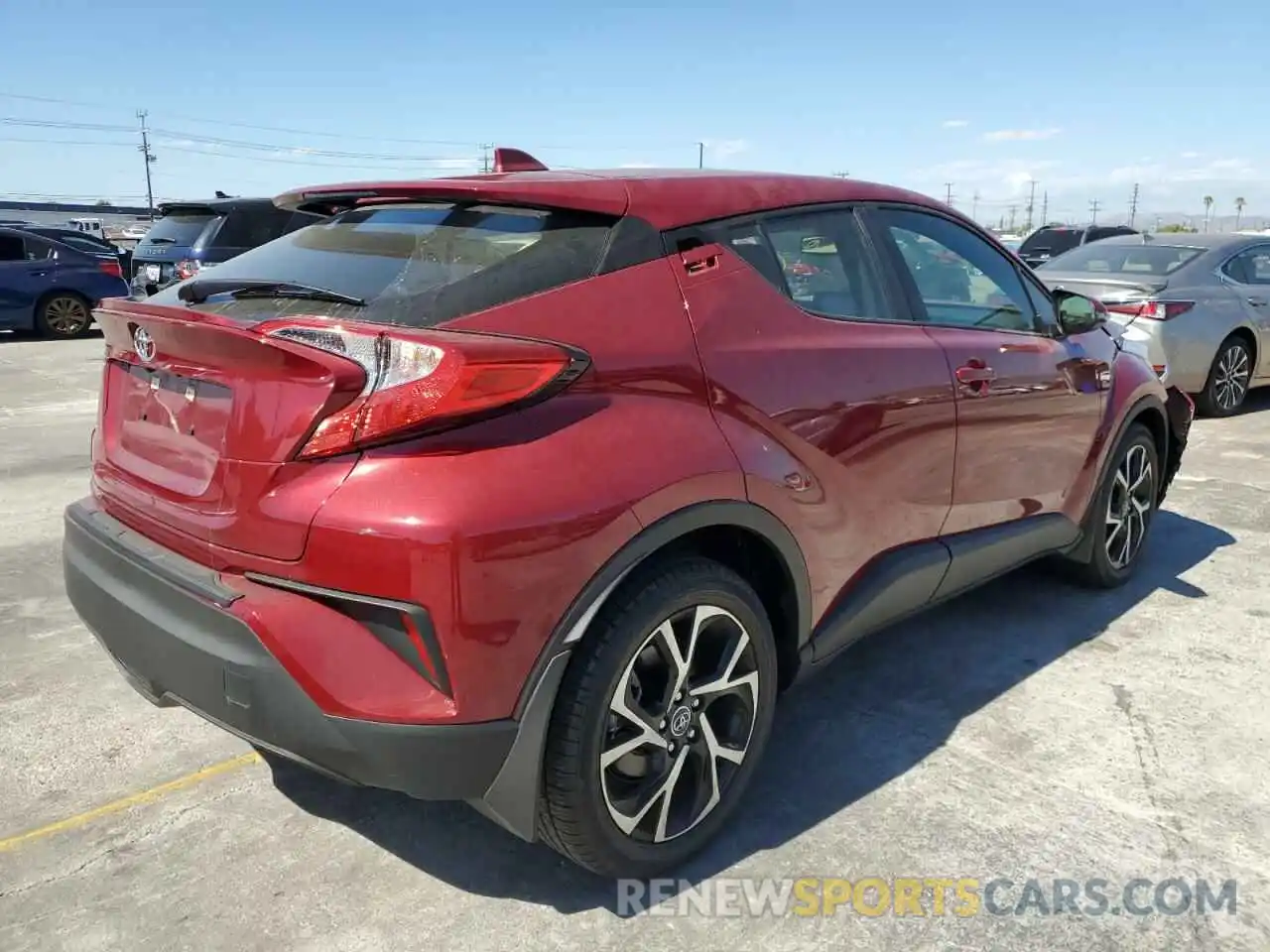 4 Photograph of a damaged car JTNKHMBX4K1053506 TOYOTA C-HR 2019