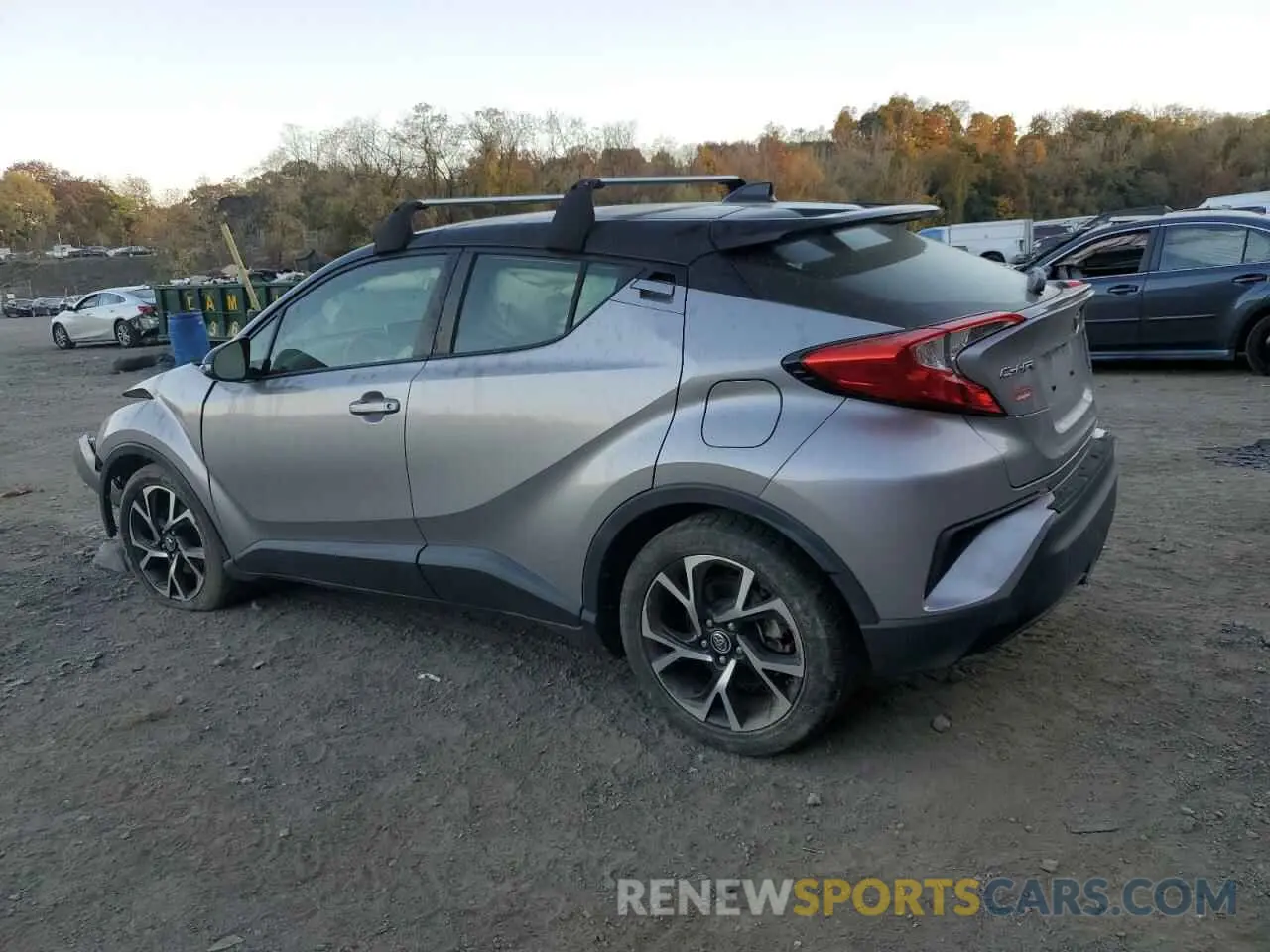 2 Photograph of a damaged car JTNKHMBX4K1054588 TOYOTA C-HR 2019