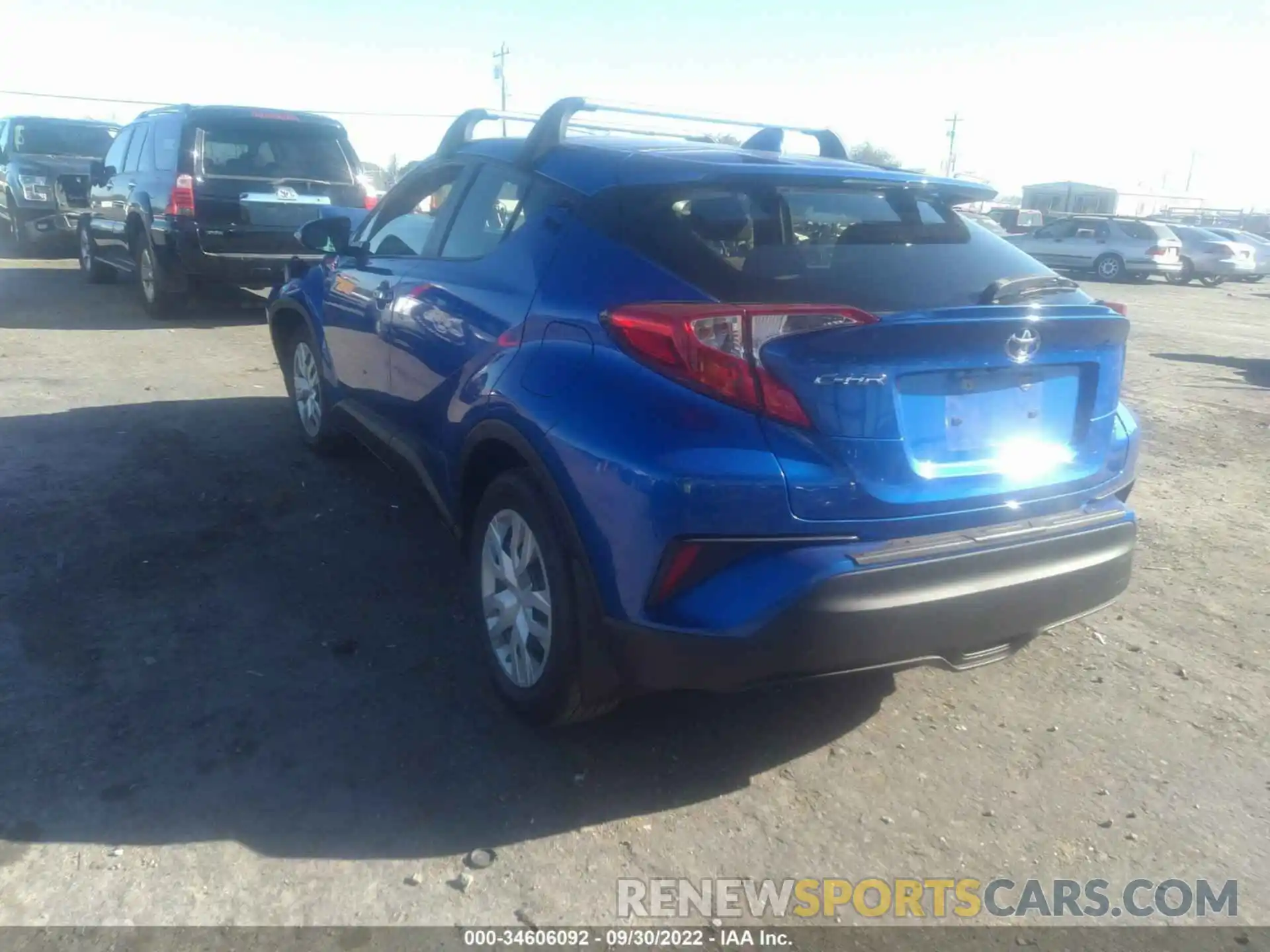 3 Photograph of a damaged car JTNKHMBX4K1055210 TOYOTA C-HR 2019