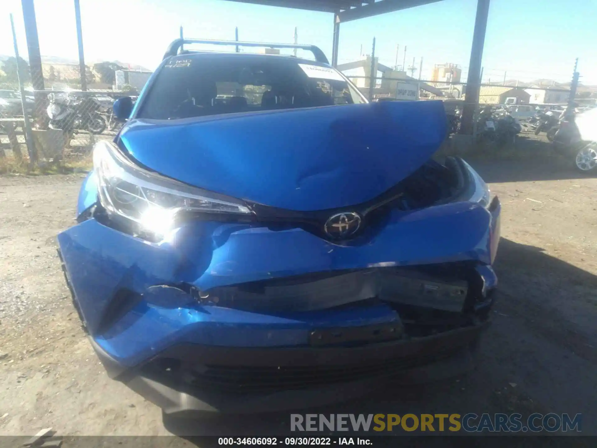 6 Photograph of a damaged car JTNKHMBX4K1055210 TOYOTA C-HR 2019