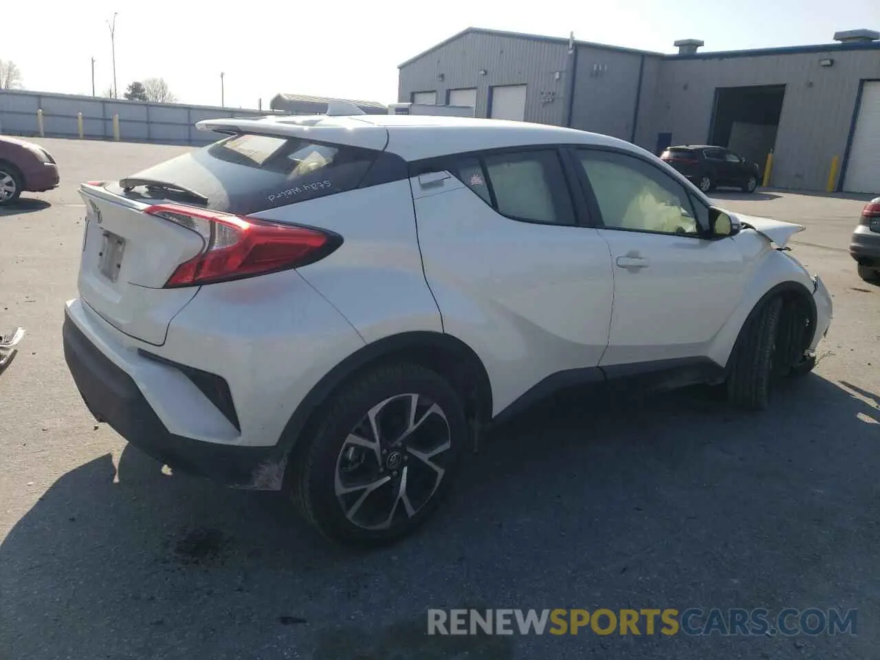 3 Photograph of a damaged car JTNKHMBX4K1055319 TOYOTA C-HR 2019