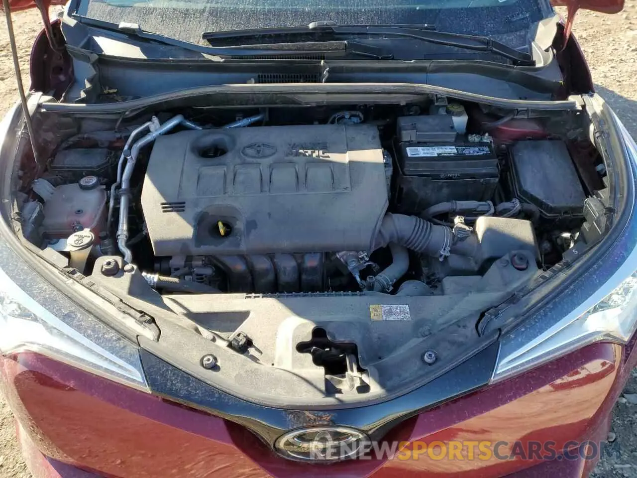 12 Photograph of a damaged car JTNKHMBX4K1056678 TOYOTA C-HR 2019