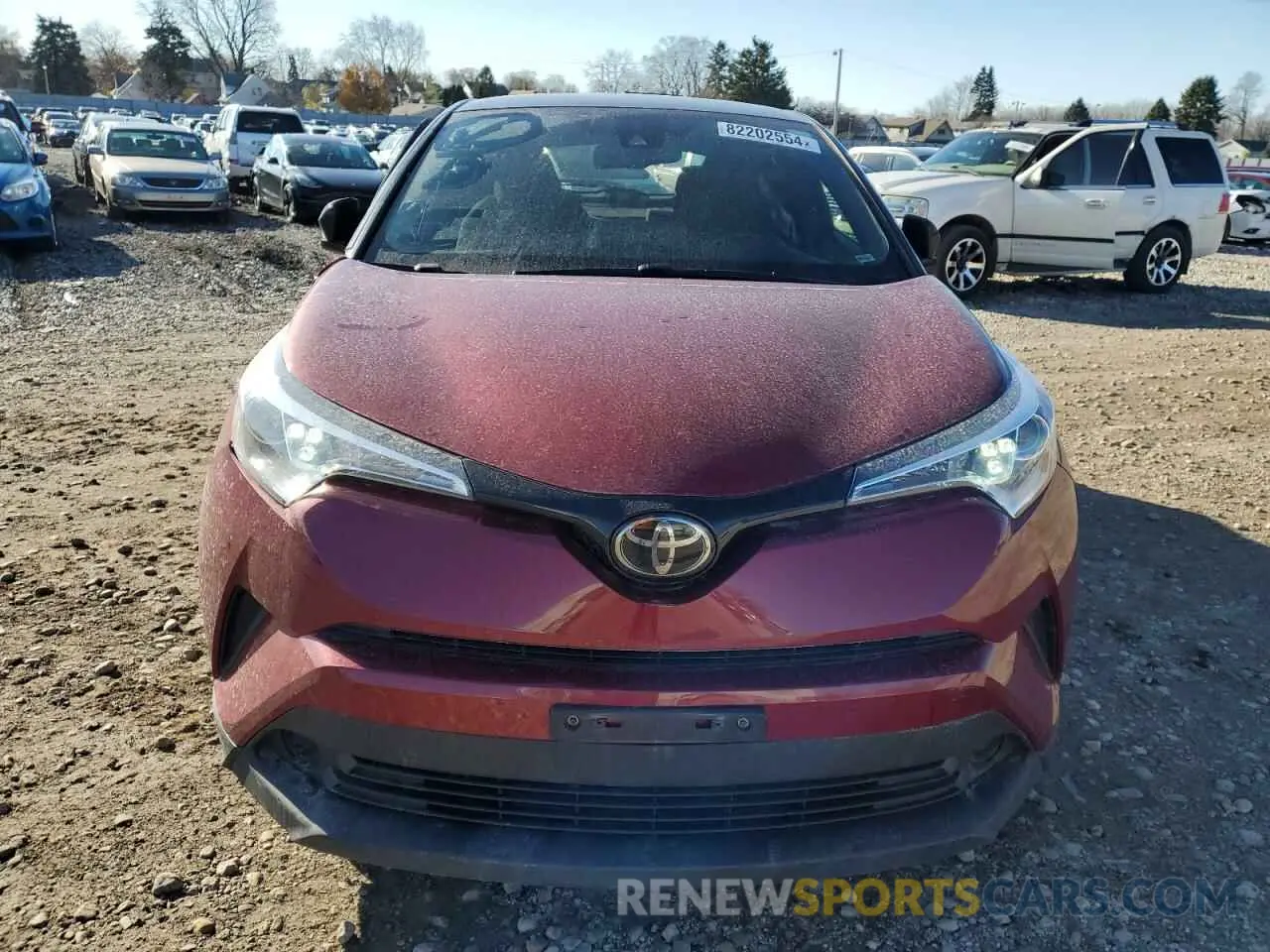5 Photograph of a damaged car JTNKHMBX4K1056678 TOYOTA C-HR 2019