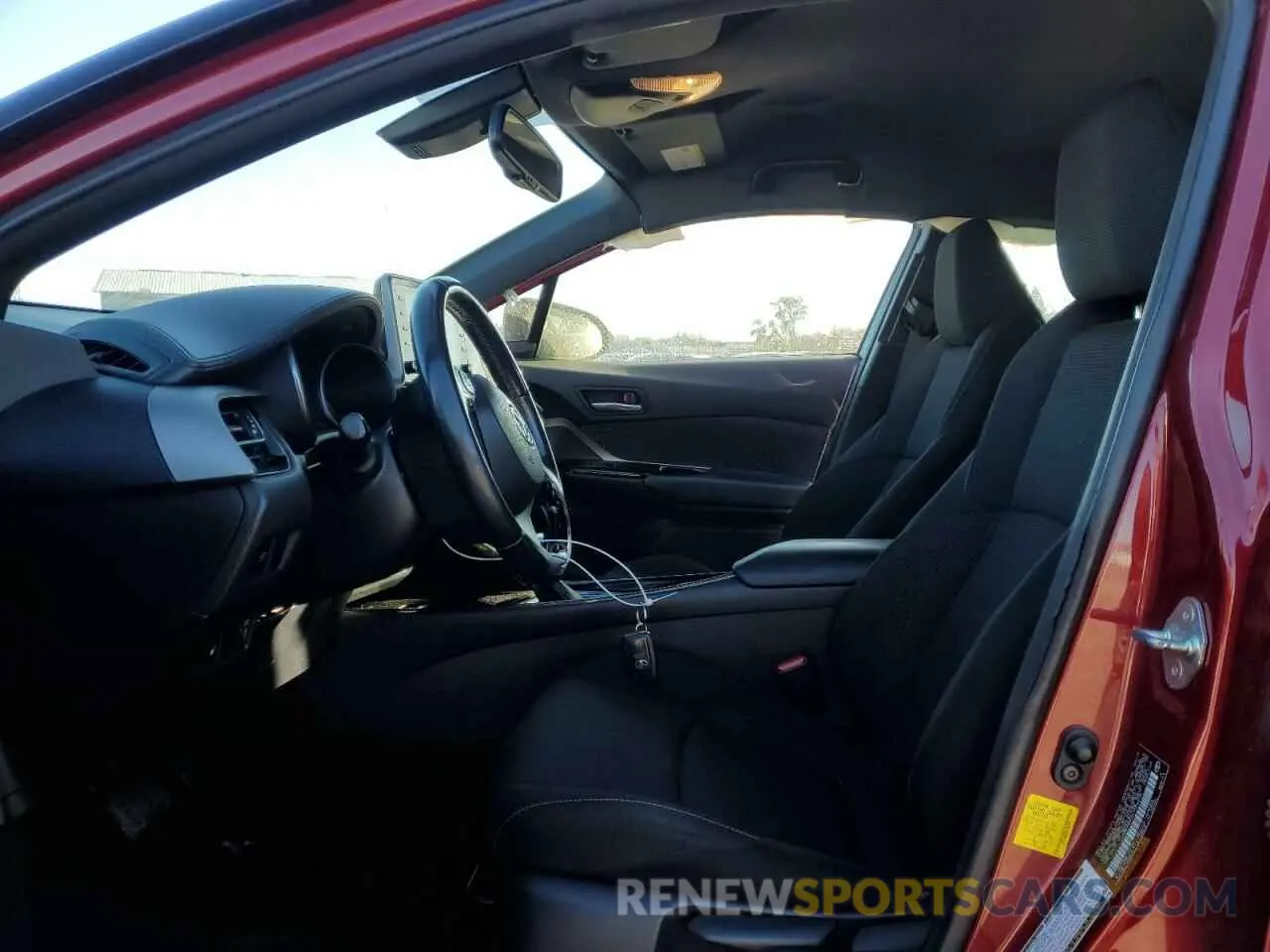 7 Photograph of a damaged car JTNKHMBX4K1056678 TOYOTA C-HR 2019