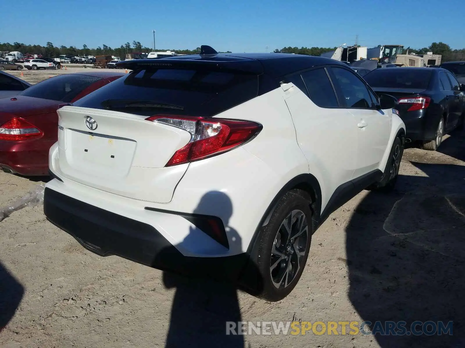 4 Photograph of a damaged car JTNKHMBX4K1058060 TOYOTA C-HR 2019