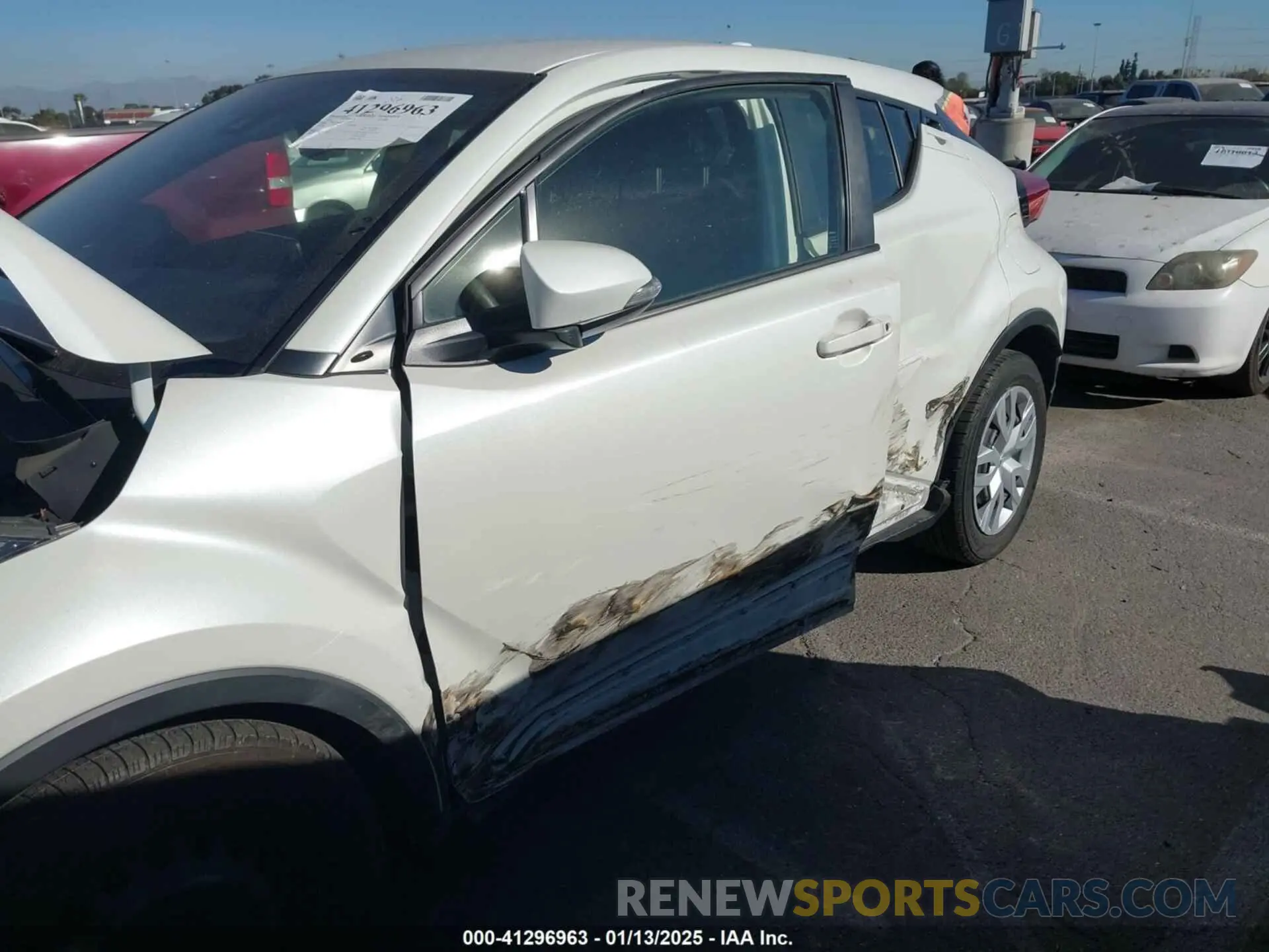 6 Photograph of a damaged car JTNKHMBX4K1058916 TOYOTA C-HR 2019
