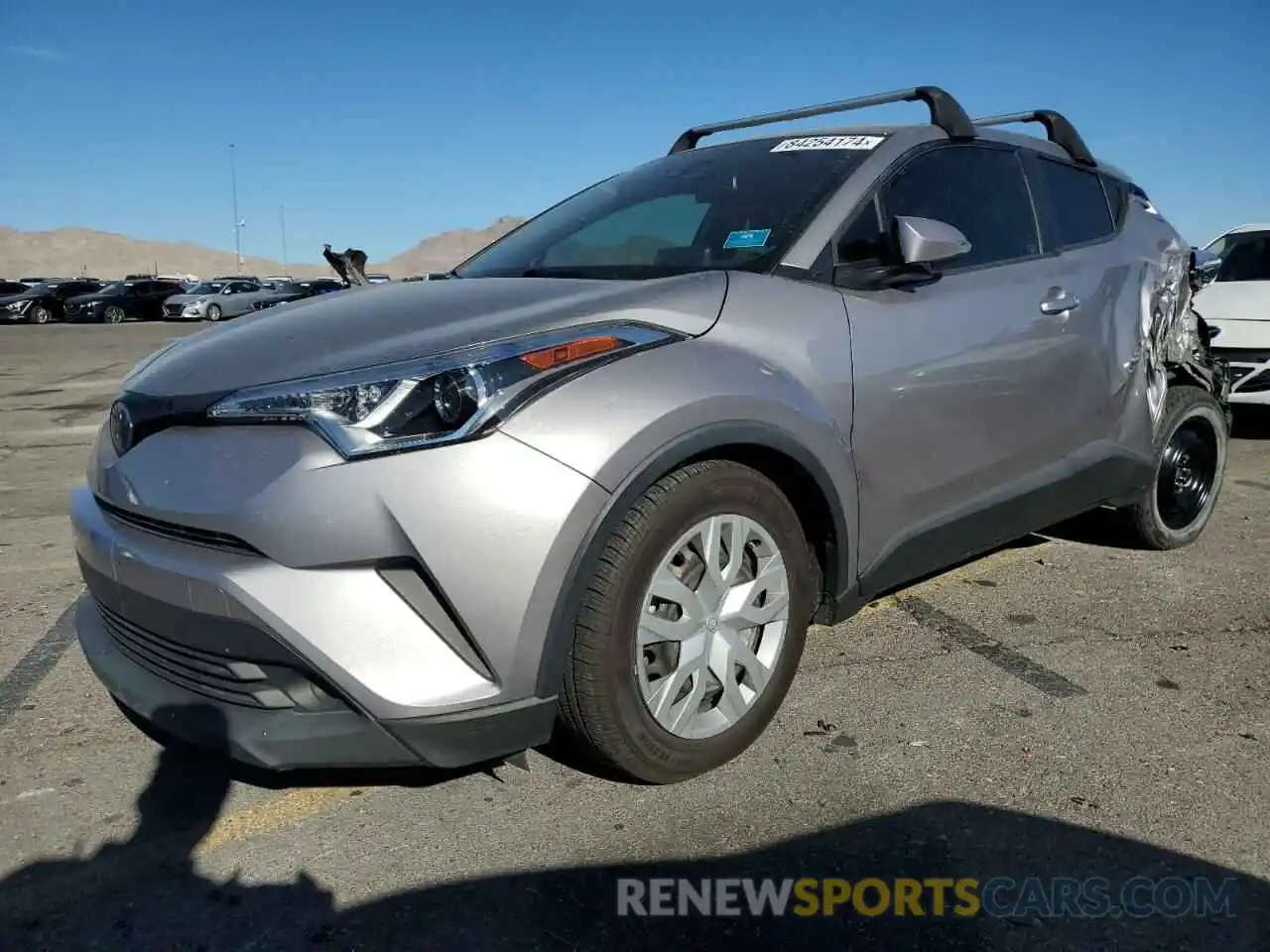 1 Photograph of a damaged car JTNKHMBX4K1059564 TOYOTA C-HR 2019