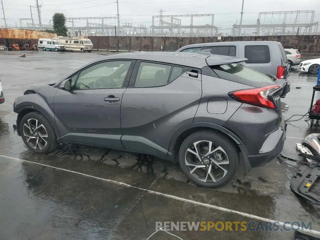 2 Photograph of a damaged car JTNKHMBX4K1061119 TOYOTA C-HR 2019