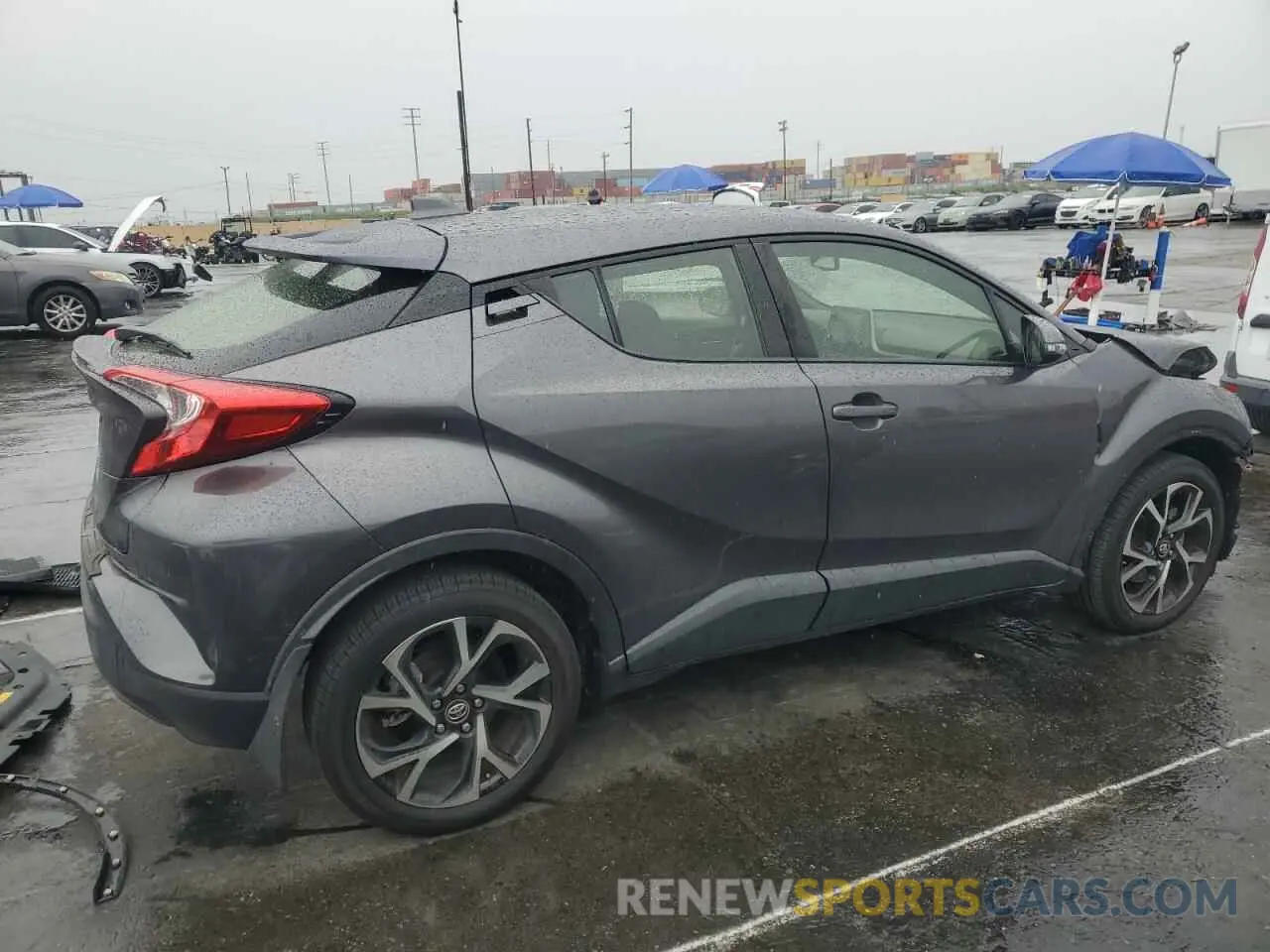 3 Photograph of a damaged car JTNKHMBX4K1061119 TOYOTA C-HR 2019