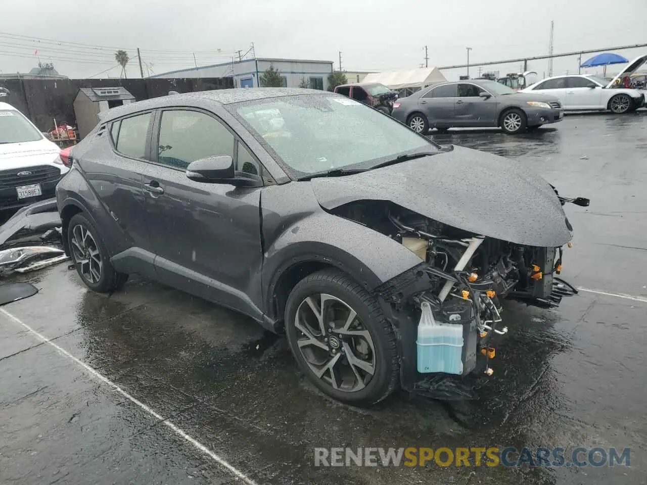 4 Photograph of a damaged car JTNKHMBX4K1061119 TOYOTA C-HR 2019