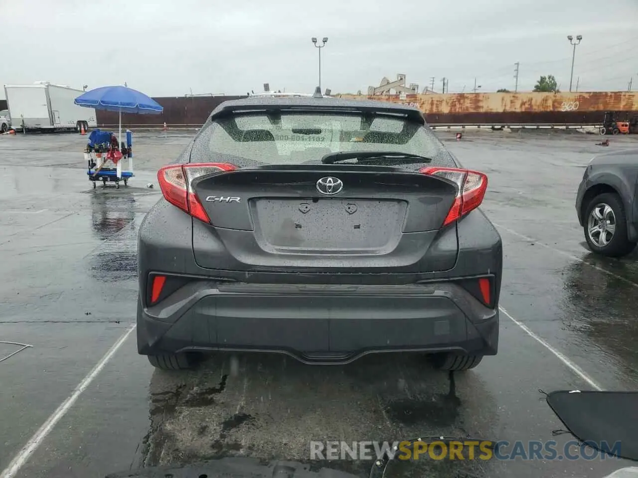 6 Photograph of a damaged car JTNKHMBX4K1061119 TOYOTA C-HR 2019