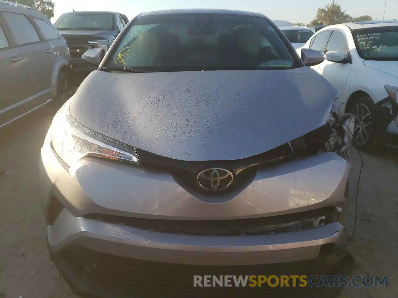 7 Photograph of a damaged car JTNKHMBX5K1013743 TOYOTA C-HR 2019