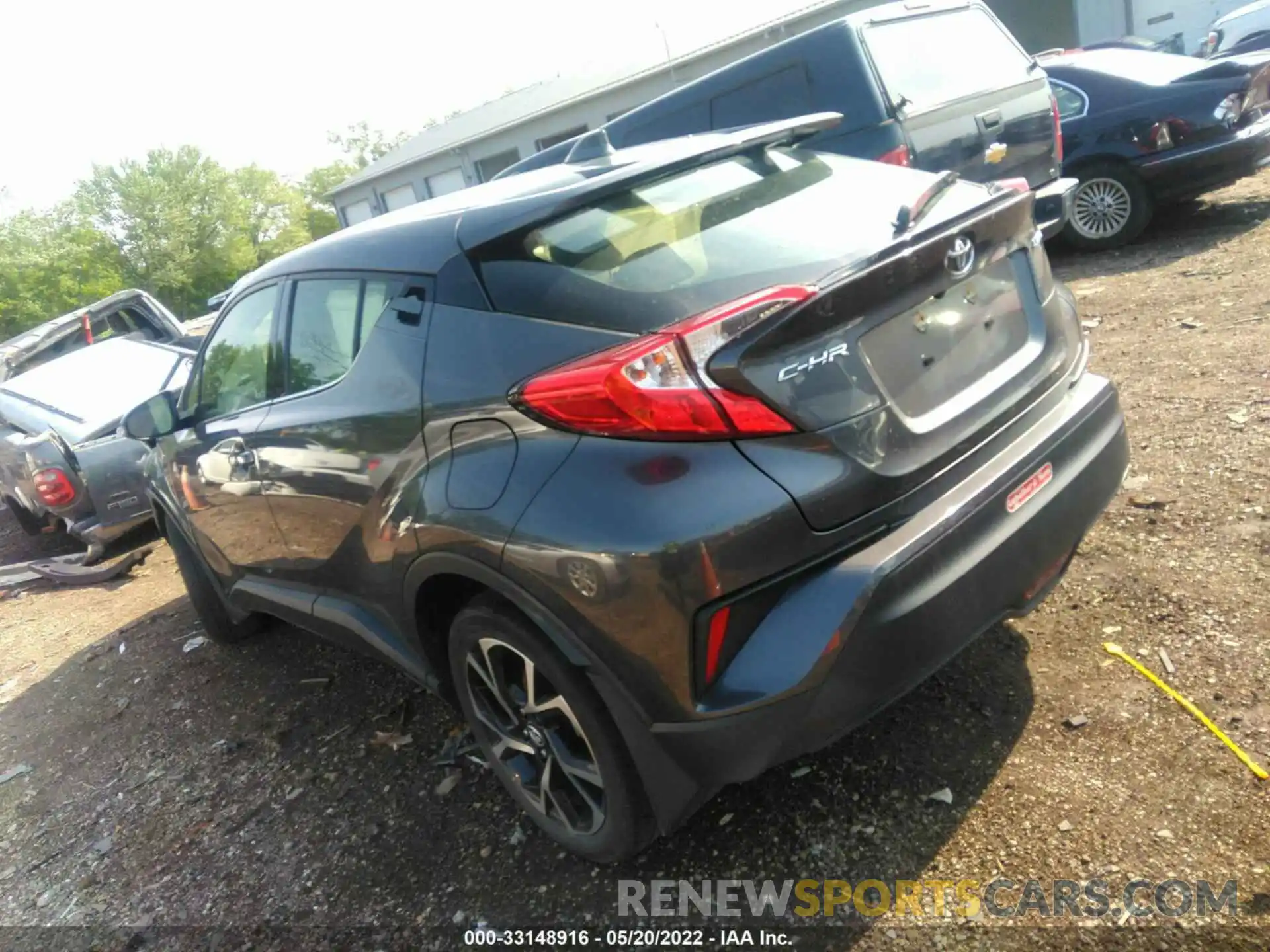 3 Photograph of a damaged car JTNKHMBX5K1014102 TOYOTA C-HR 2019