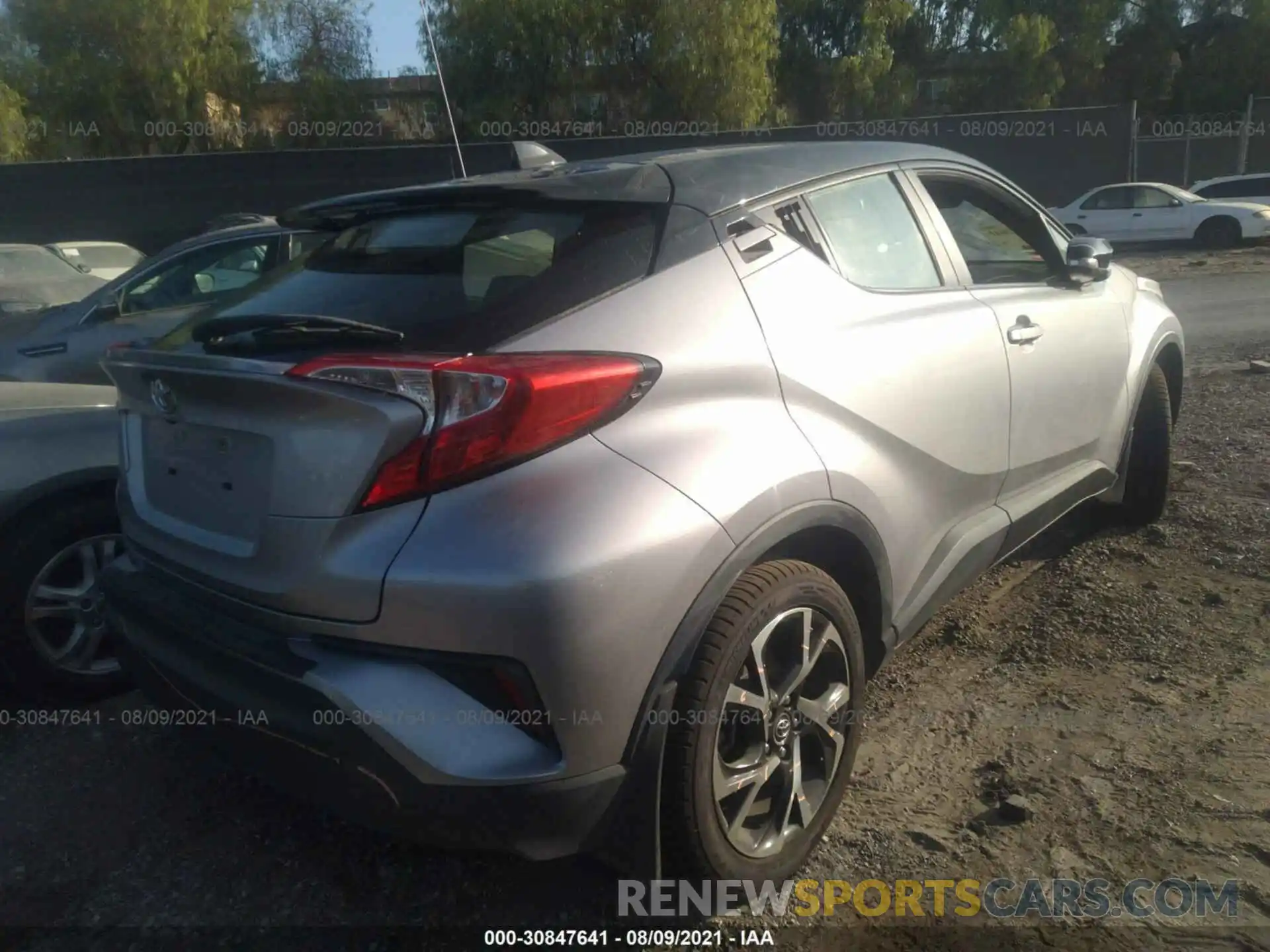 4 Photograph of a damaged car JTNKHMBX5K1014150 TOYOTA C-HR 2019