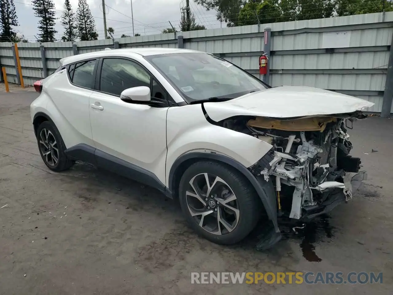 4 Photograph of a damaged car JTNKHMBX5K1014388 TOYOTA C-HR 2019