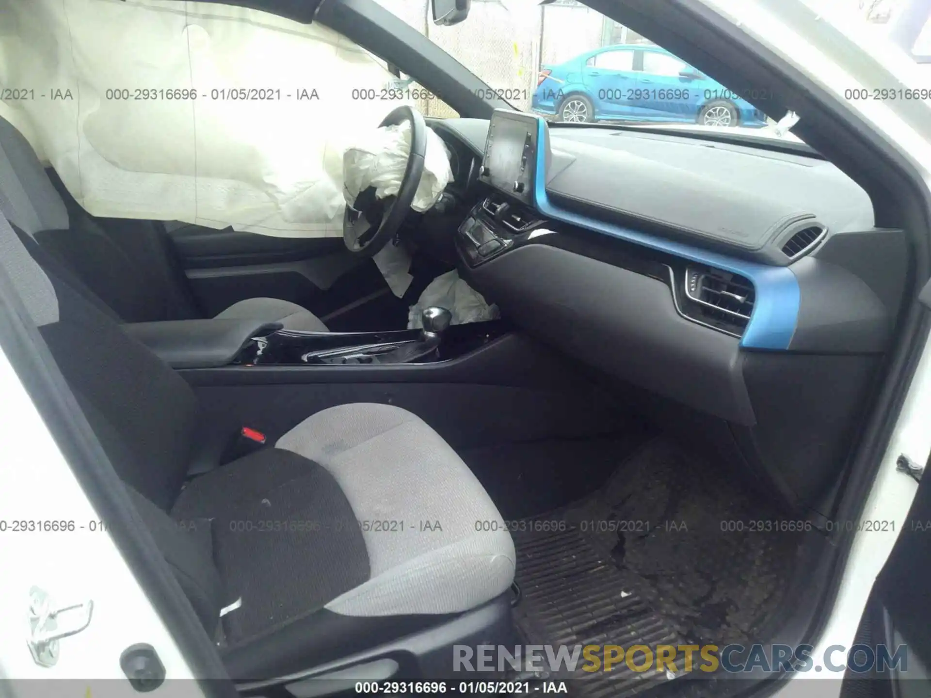 5 Photograph of a damaged car JTNKHMBX5K1014696 TOYOTA C-HR 2019