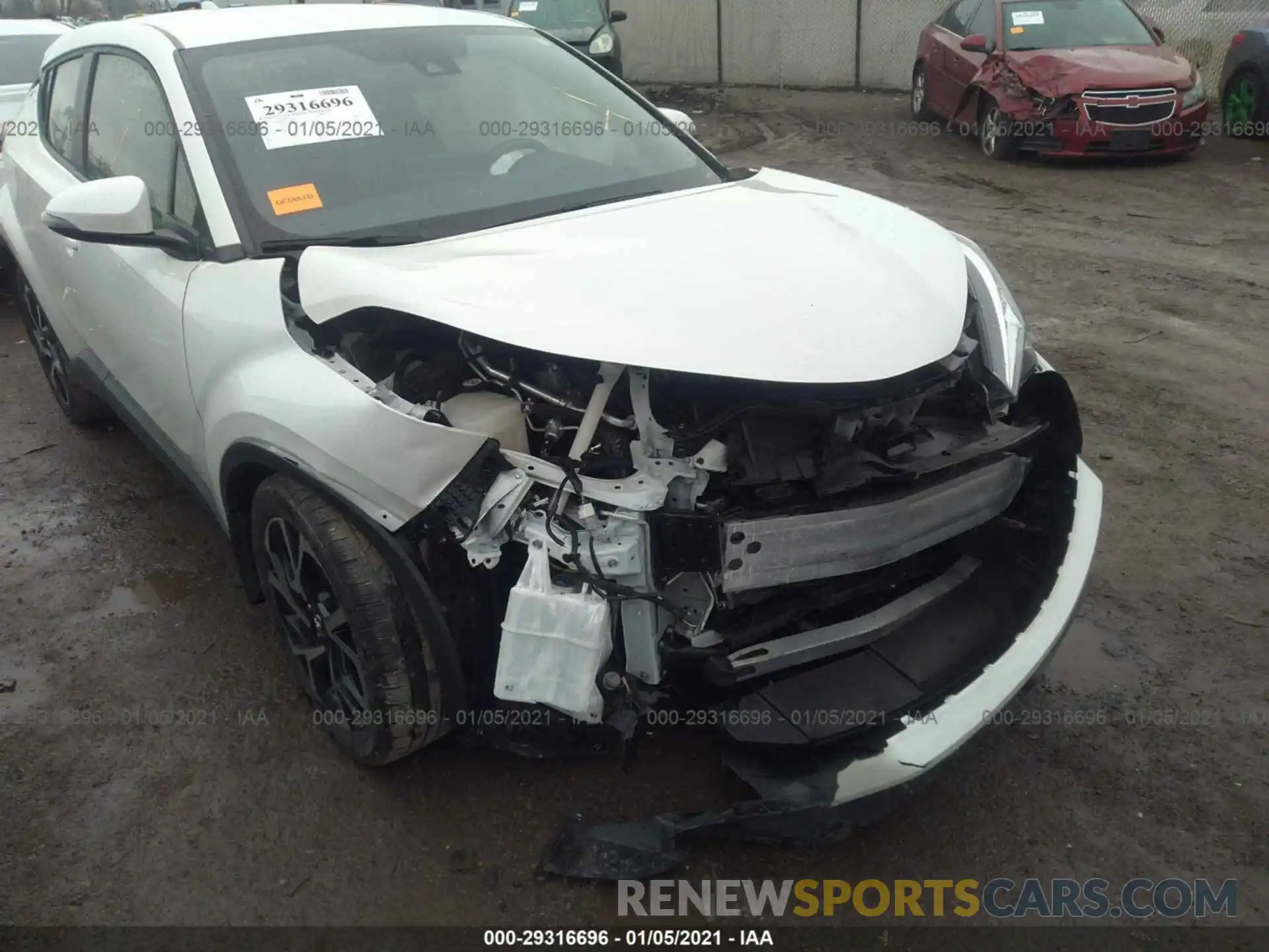 6 Photograph of a damaged car JTNKHMBX5K1014696 TOYOTA C-HR 2019