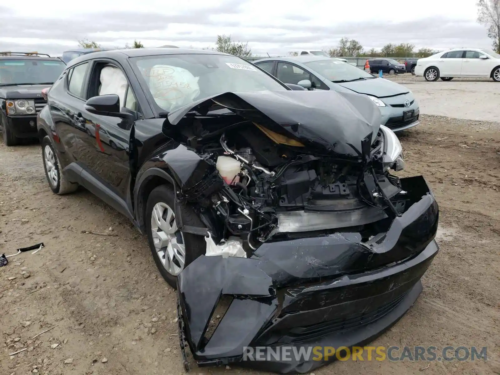 1 Photograph of a damaged car JTNKHMBX5K1015458 TOYOTA C-HR 2019