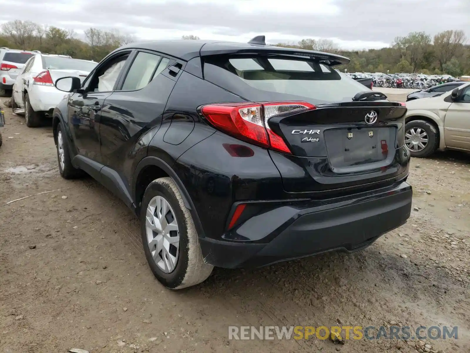 3 Photograph of a damaged car JTNKHMBX5K1015458 TOYOTA C-HR 2019