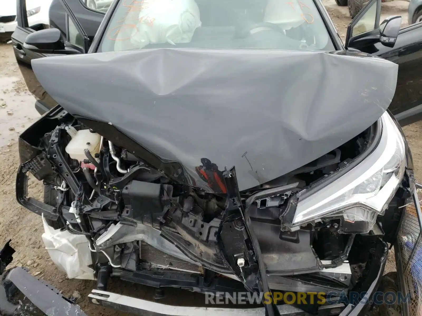 7 Photograph of a damaged car JTNKHMBX5K1015458 TOYOTA C-HR 2019