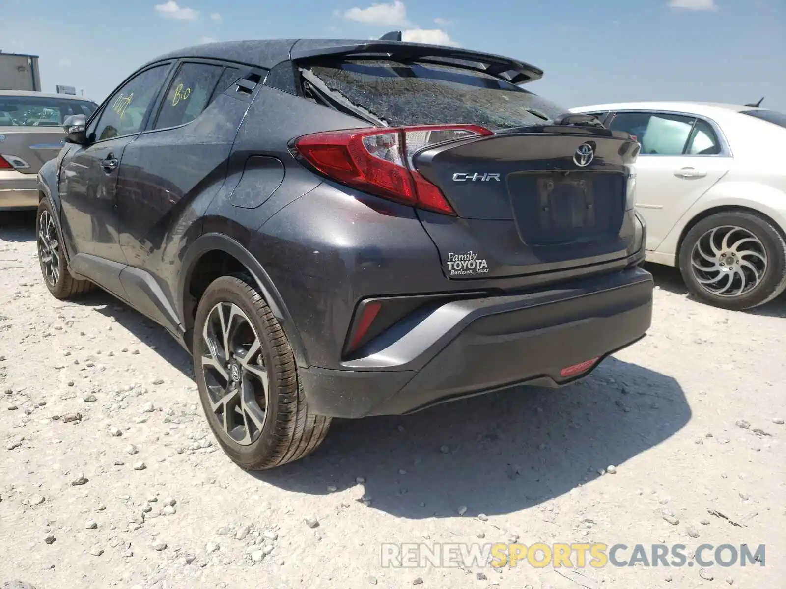 3 Photograph of a damaged car JTNKHMBX5K1015962 TOYOTA C-HR 2019