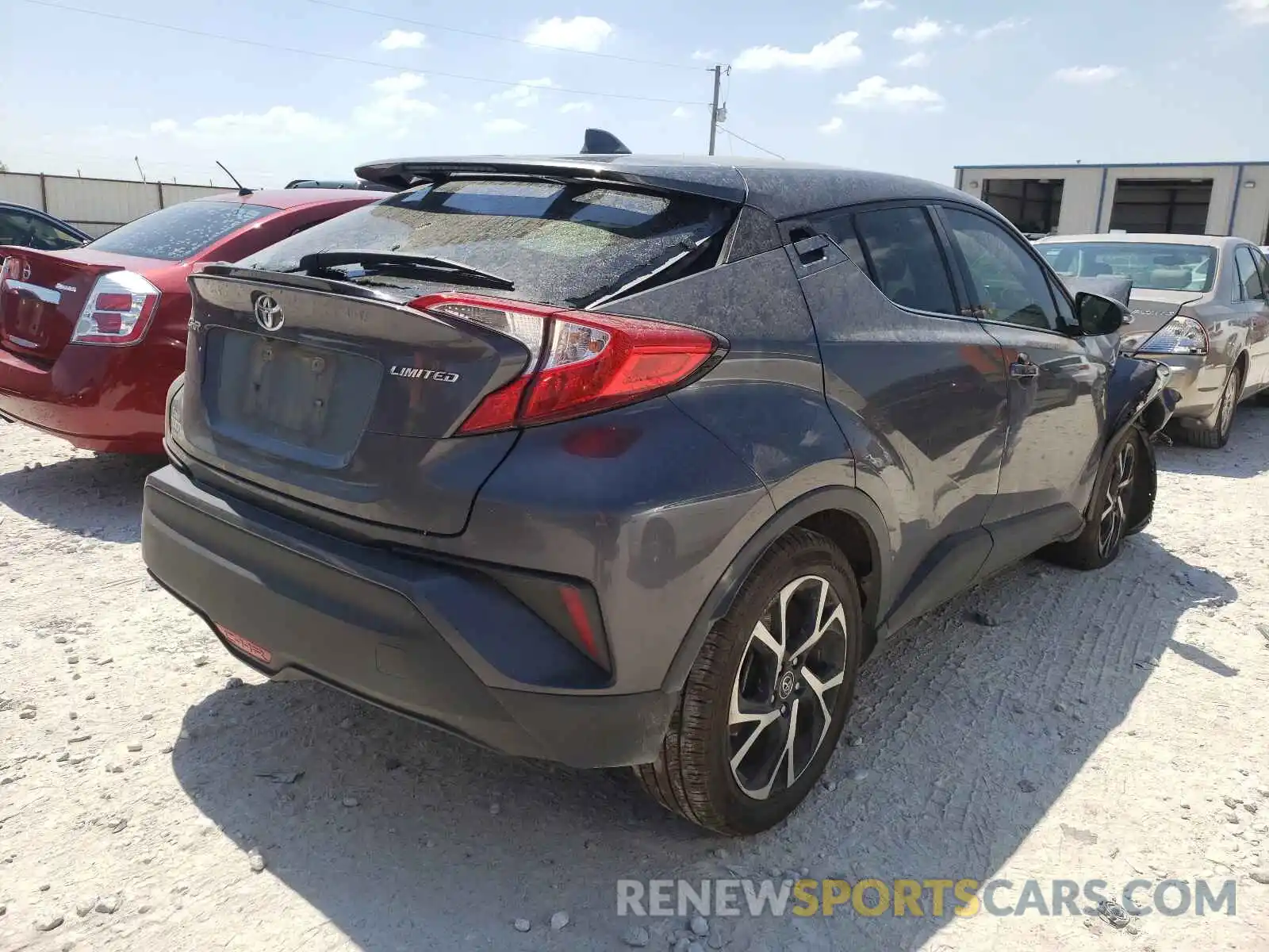 4 Photograph of a damaged car JTNKHMBX5K1015962 TOYOTA C-HR 2019