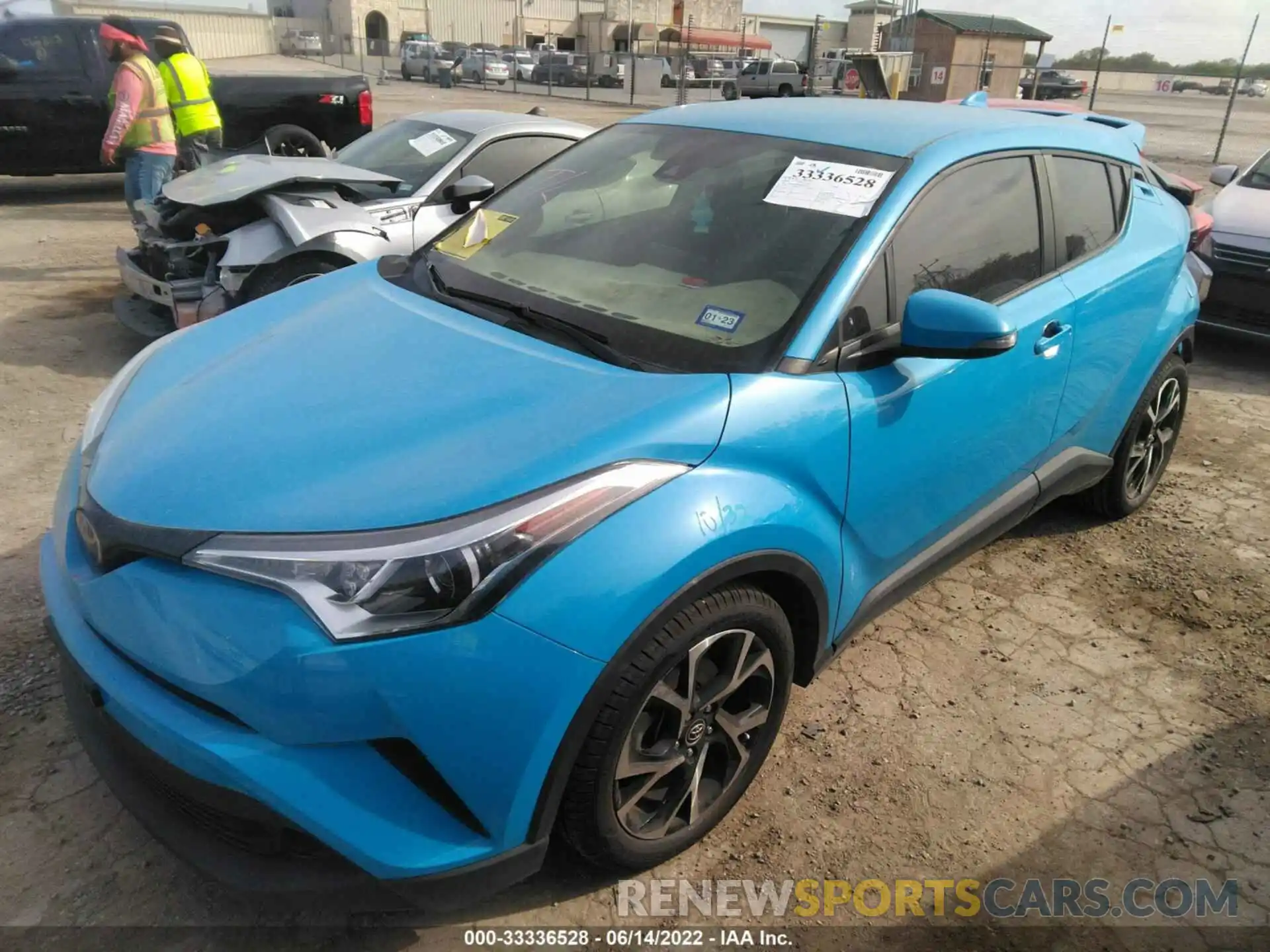 2 Photograph of a damaged car JTNKHMBX5K1016237 TOYOTA C-HR 2019