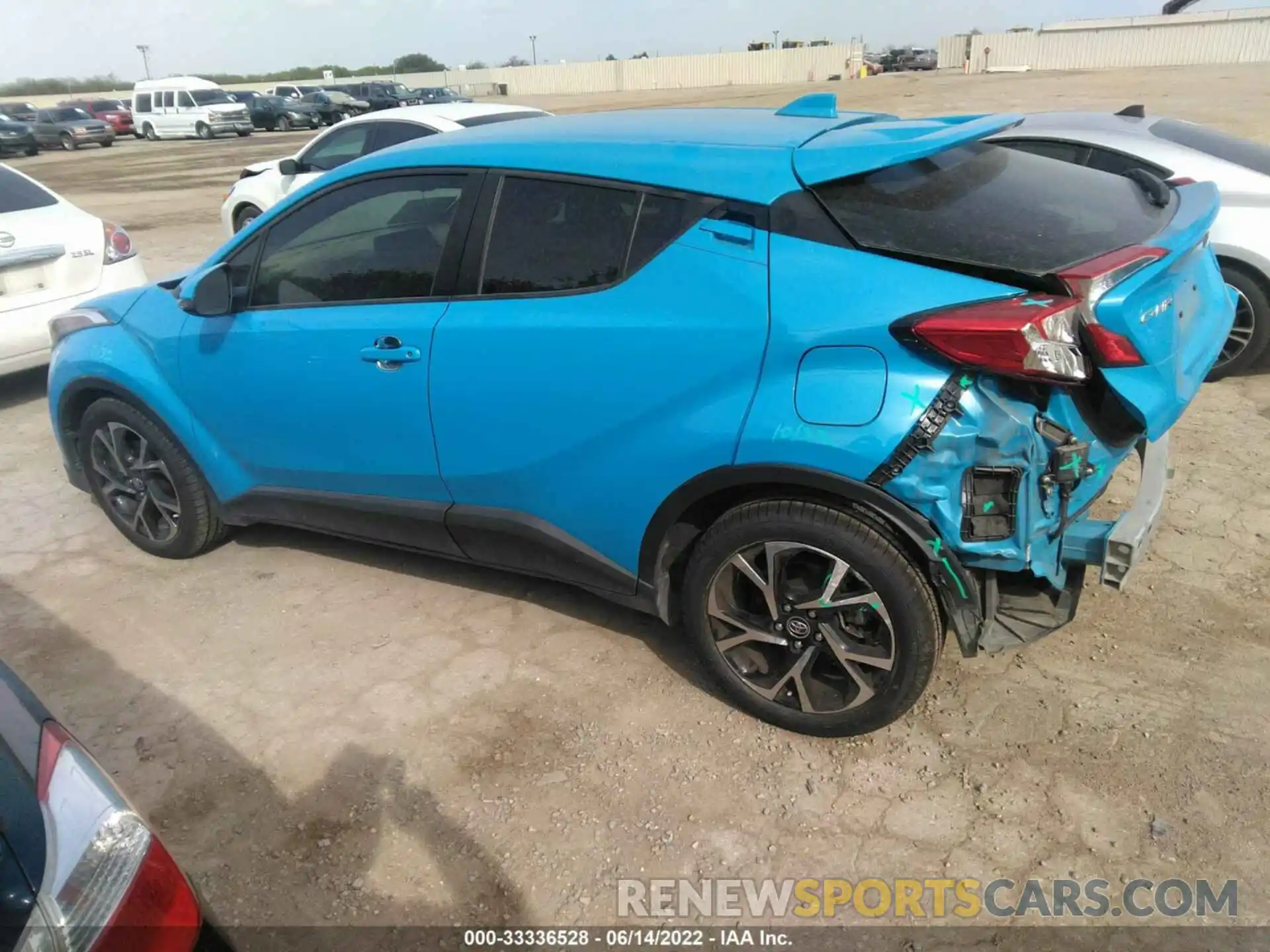 3 Photograph of a damaged car JTNKHMBX5K1016237 TOYOTA C-HR 2019