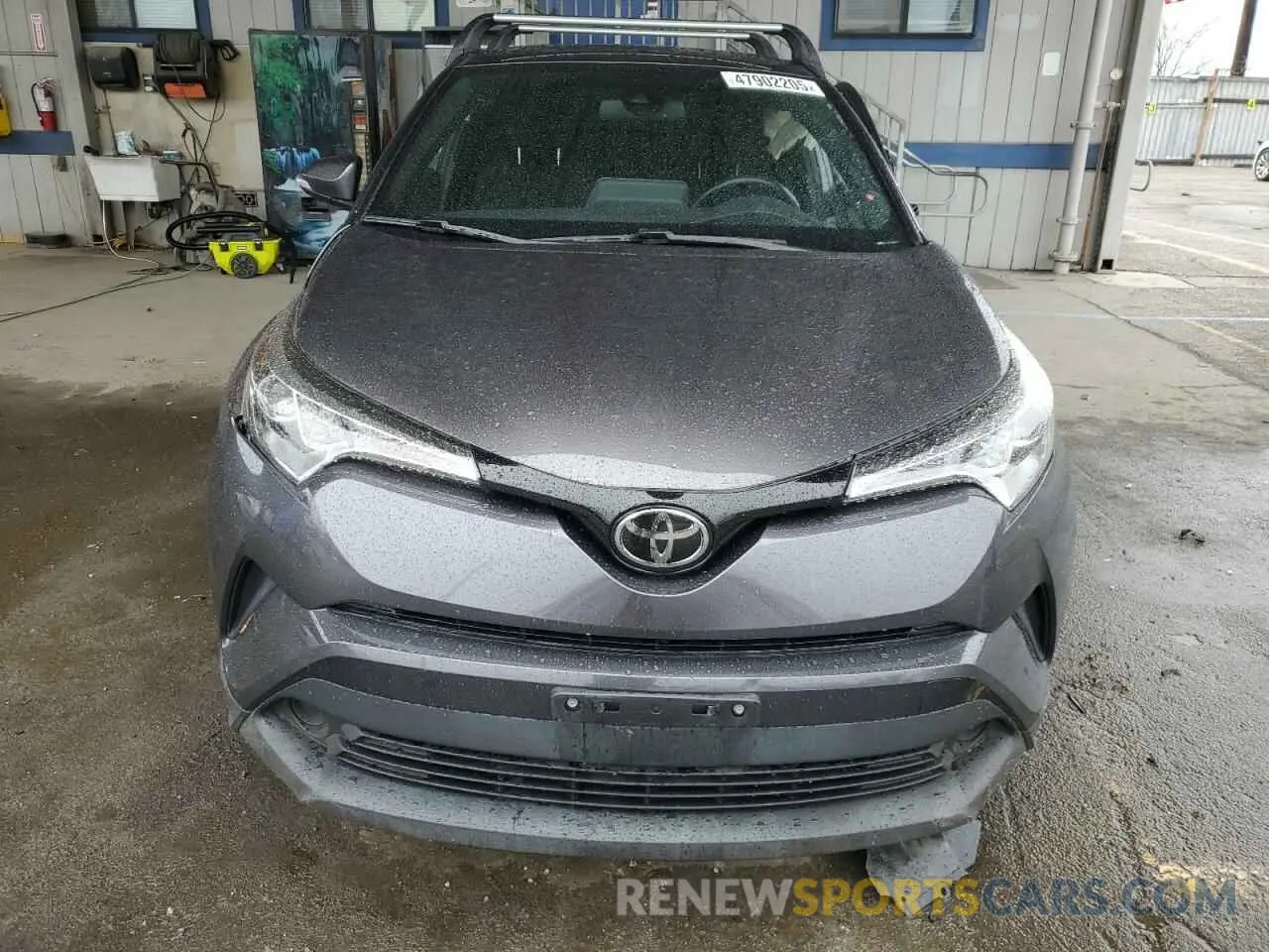 5 Photograph of a damaged car JTNKHMBX5K1017064 TOYOTA C-HR 2019