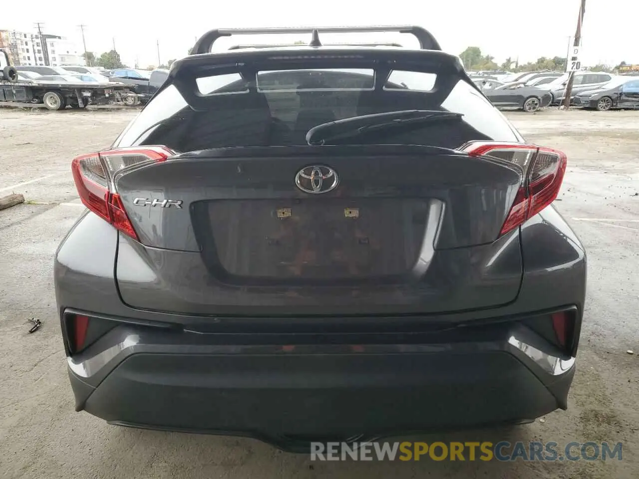 6 Photograph of a damaged car JTNKHMBX5K1017064 TOYOTA C-HR 2019