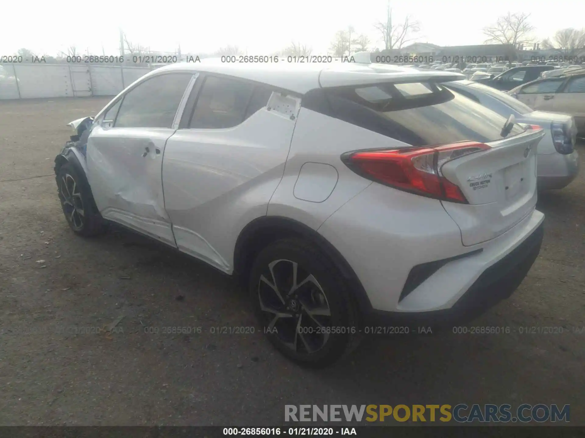 3 Photograph of a damaged car JTNKHMBX5K1022815 TOYOTA C-HR 2019