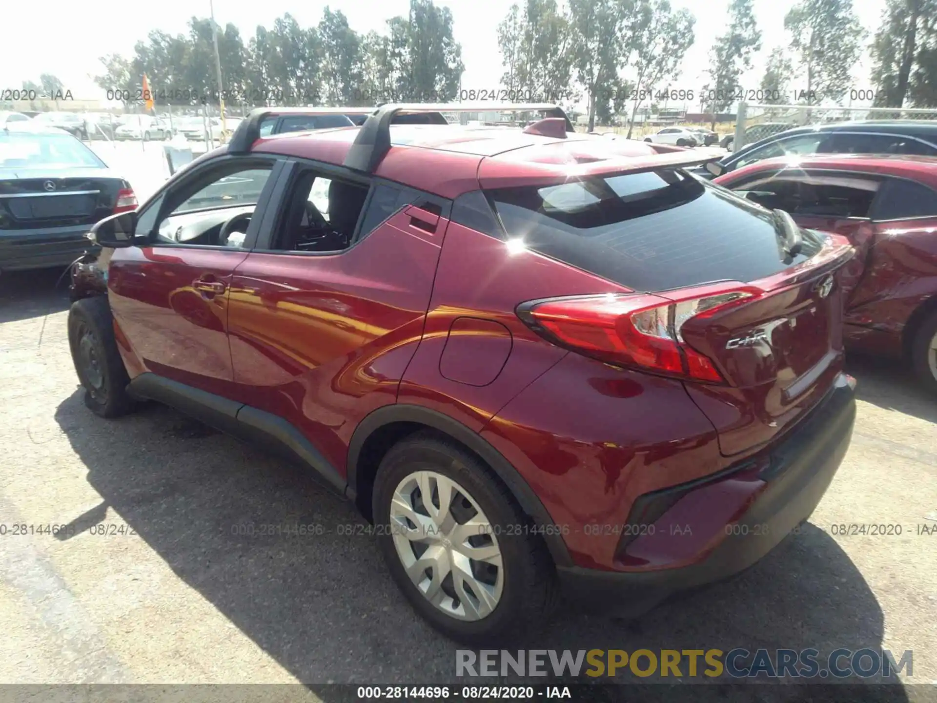 3 Photograph of a damaged car JTNKHMBX5K1023432 TOYOTA C-HR 2019