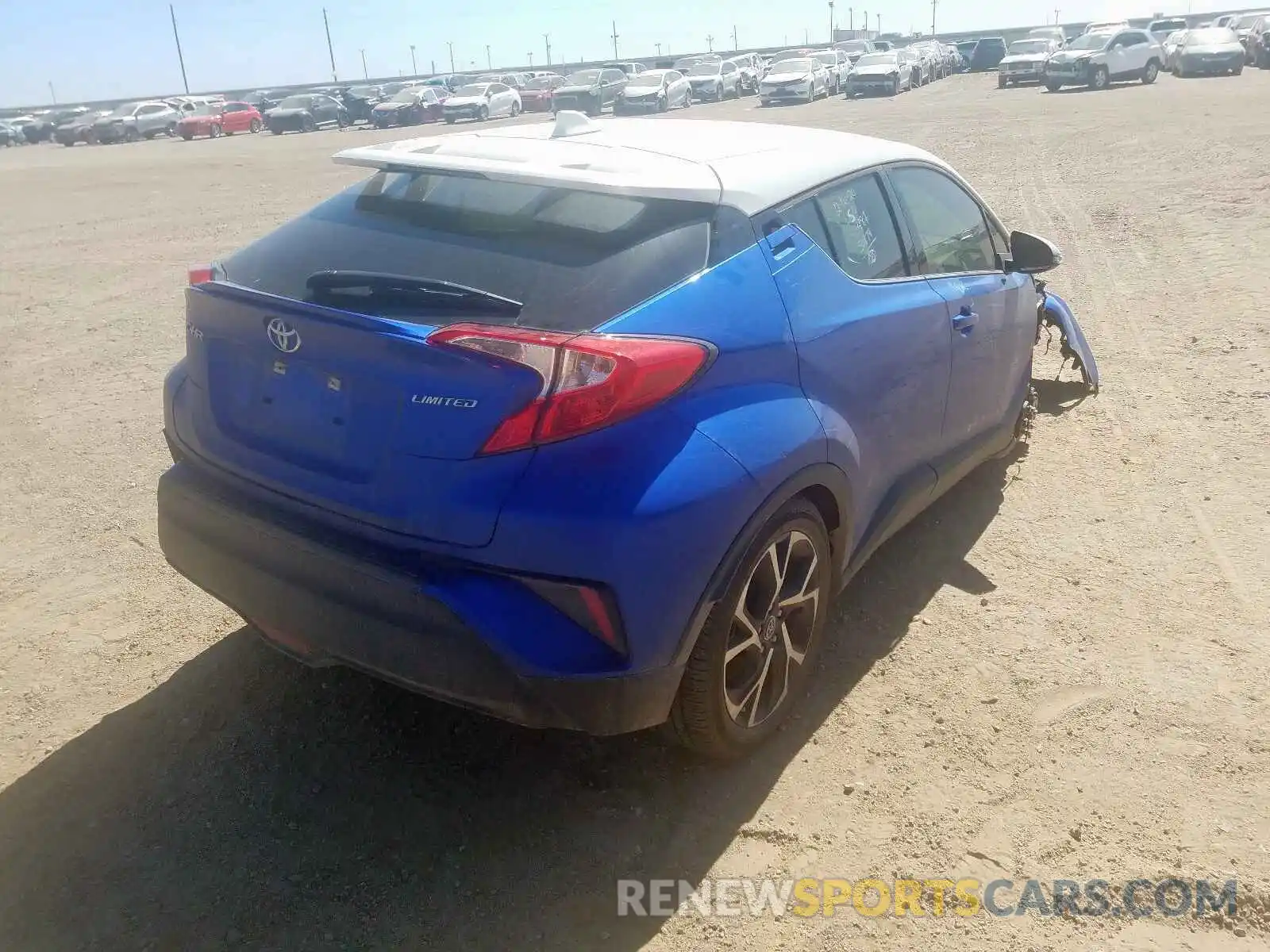 4 Photograph of a damaged car JTNKHMBX5K1024340 TOYOTA C-HR 2019