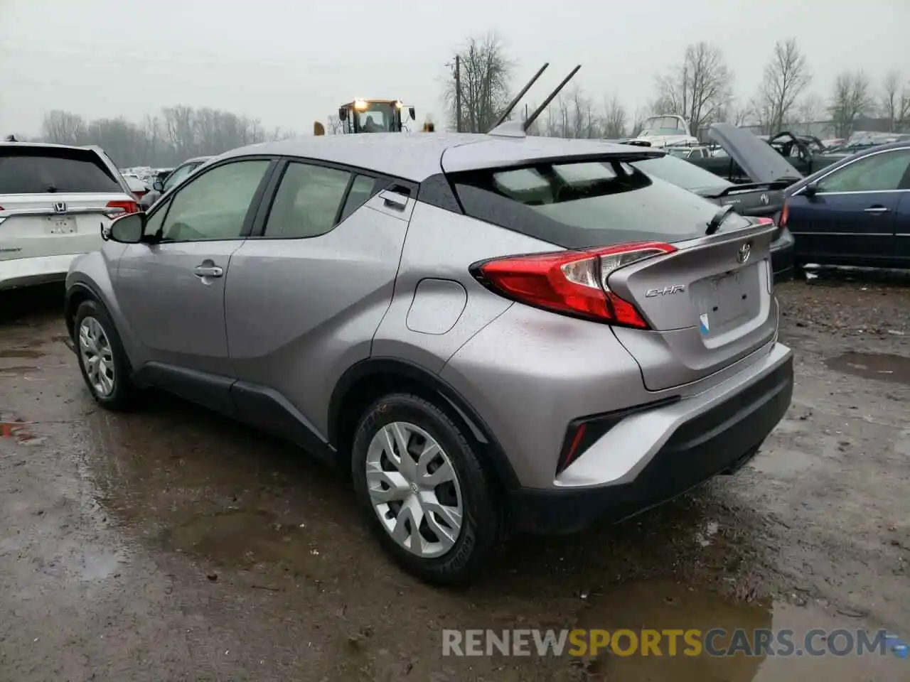 3 Photograph of a damaged car JTNKHMBX5K1024452 TOYOTA C-HR 2019