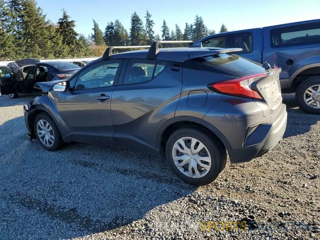 2 Photograph of a damaged car JTNKHMBX5K1025181 TOYOTA C-HR 2019
