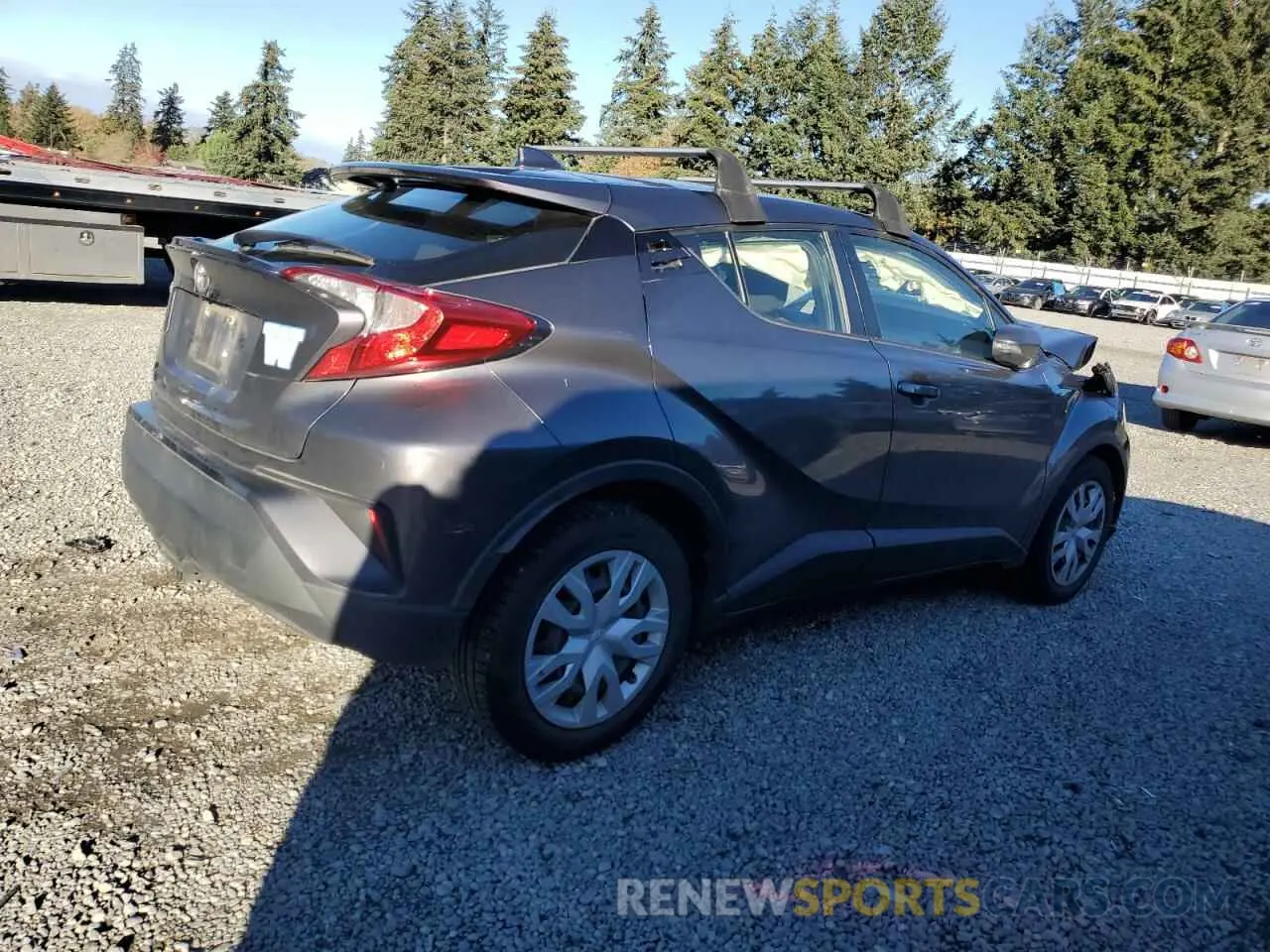 3 Photograph of a damaged car JTNKHMBX5K1025181 TOYOTA C-HR 2019